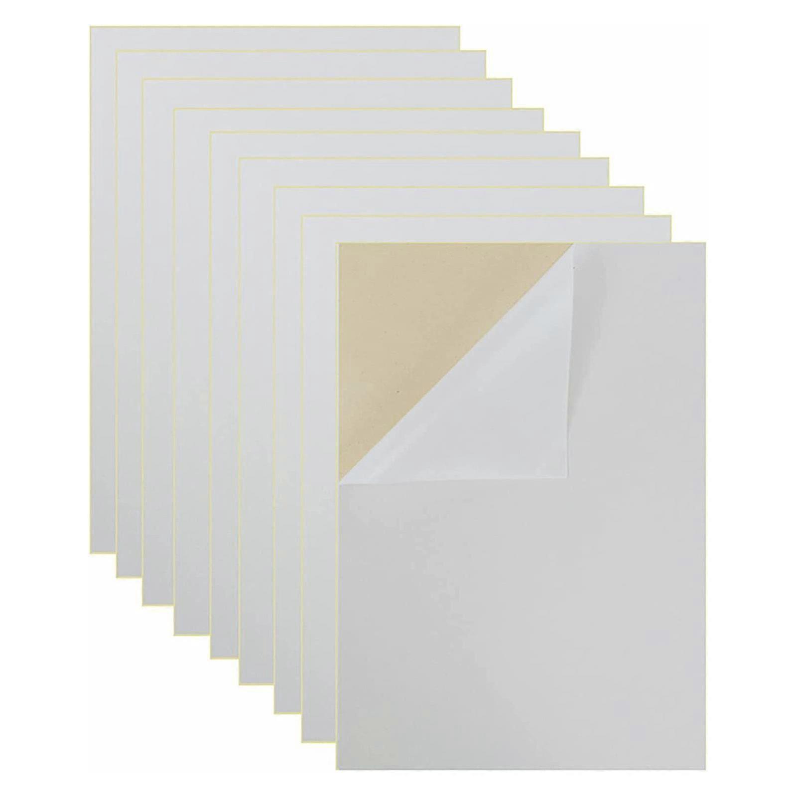 Self-Adhesive Felt Liner Sheets 10 Pack, Peel & Stick Fabric Pads for Drawers Shelves and Storage Boxes