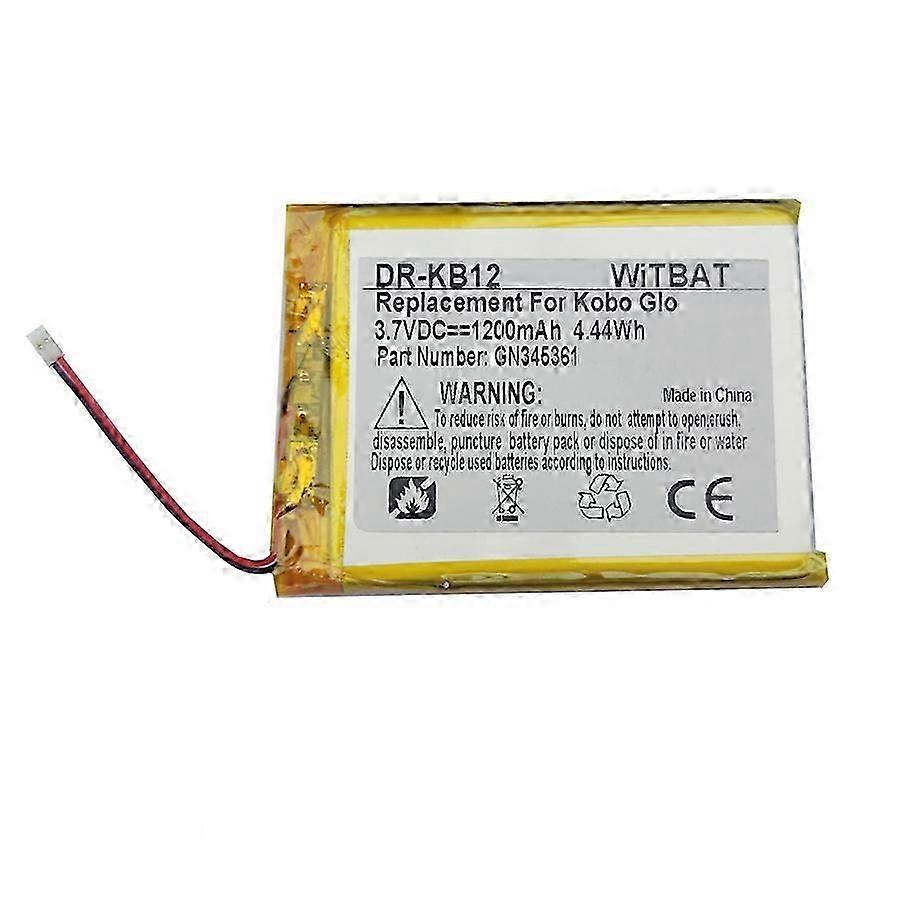 Already tested Applicable To Kobo Glo E-Reader Battery Gn345361