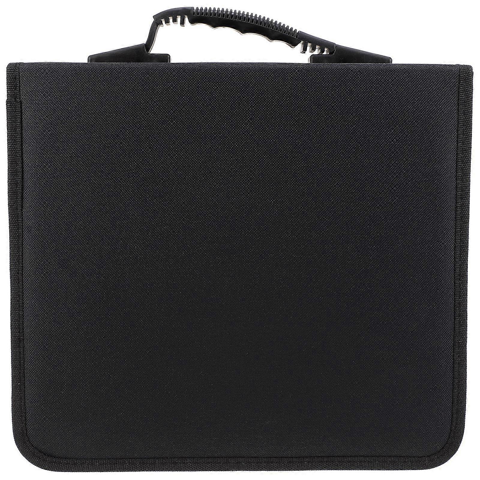 Practical CD Organizer Case with Handle for Everyday Use