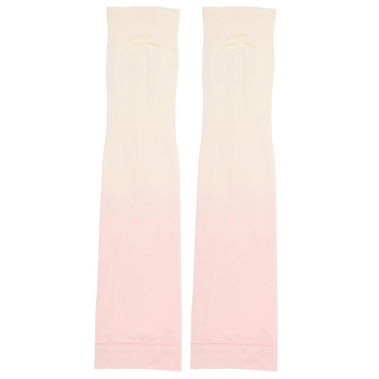 UV Protection Cooling Arm Sleeves for Men Women – Elastic Breathable Ice Silk Gradient Design for Summer Sports, Cycling, Basketball & Outdoor