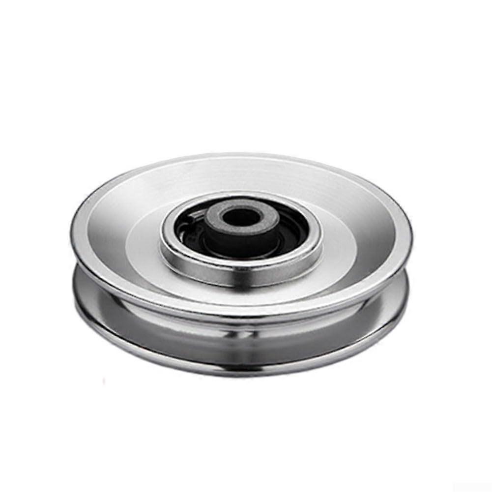 Aluminum Pulley for Fitness, Integrated CNC Machining Design for Strength and Durability (110mm)