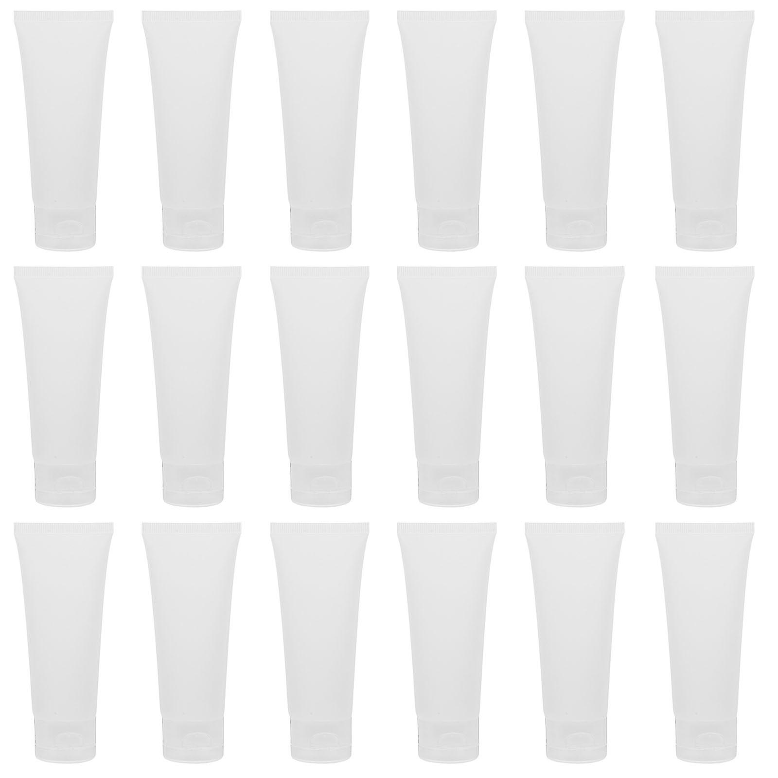 Empty Squeezable Containers Mini Foundation Bottle Comfortable Grip For Travel 20Pcs