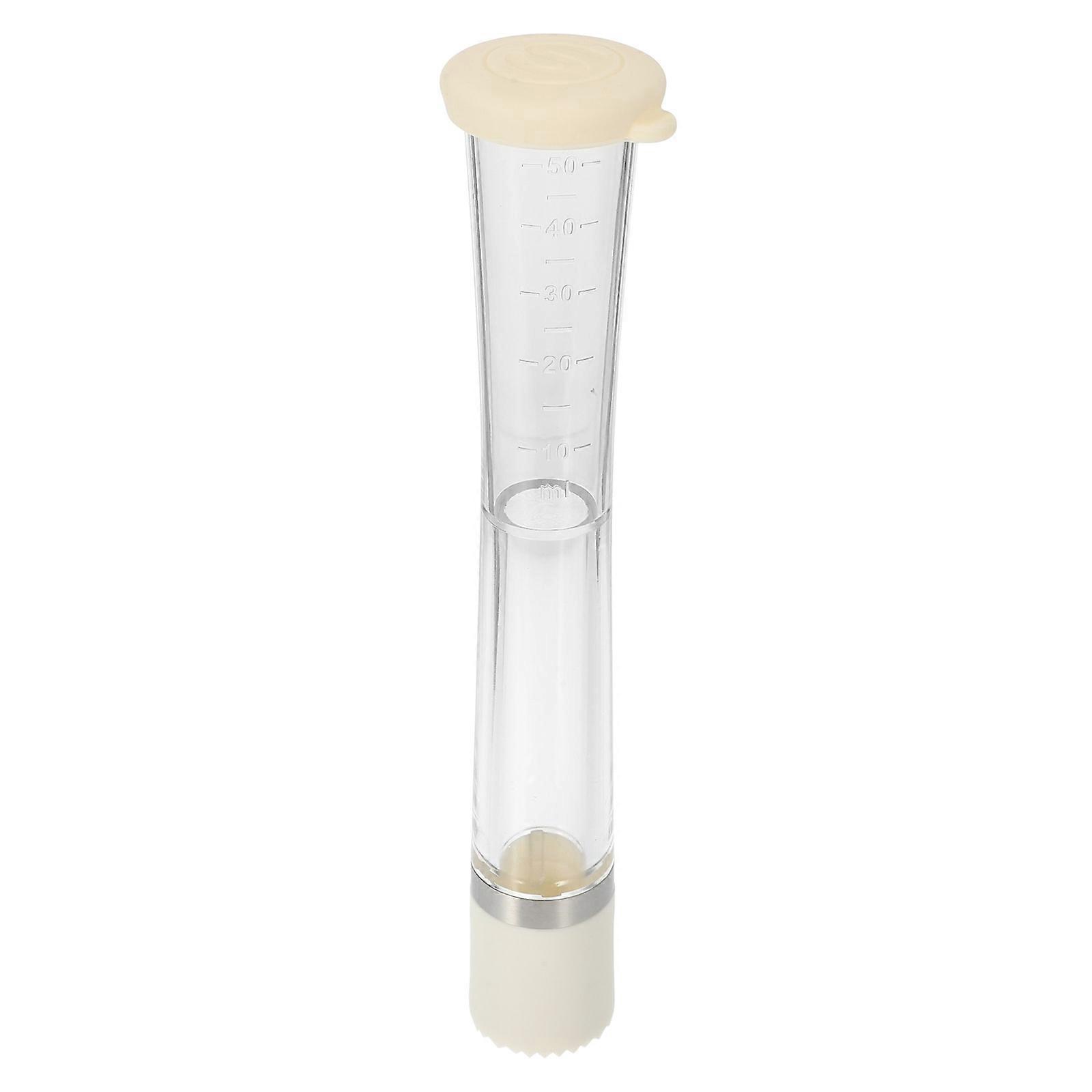 Simple And Practical Design Muddler Cocktail Ice Muddler Drinking Lemon Pestle 1 Measuring Cup For Home Use 1Pcs
