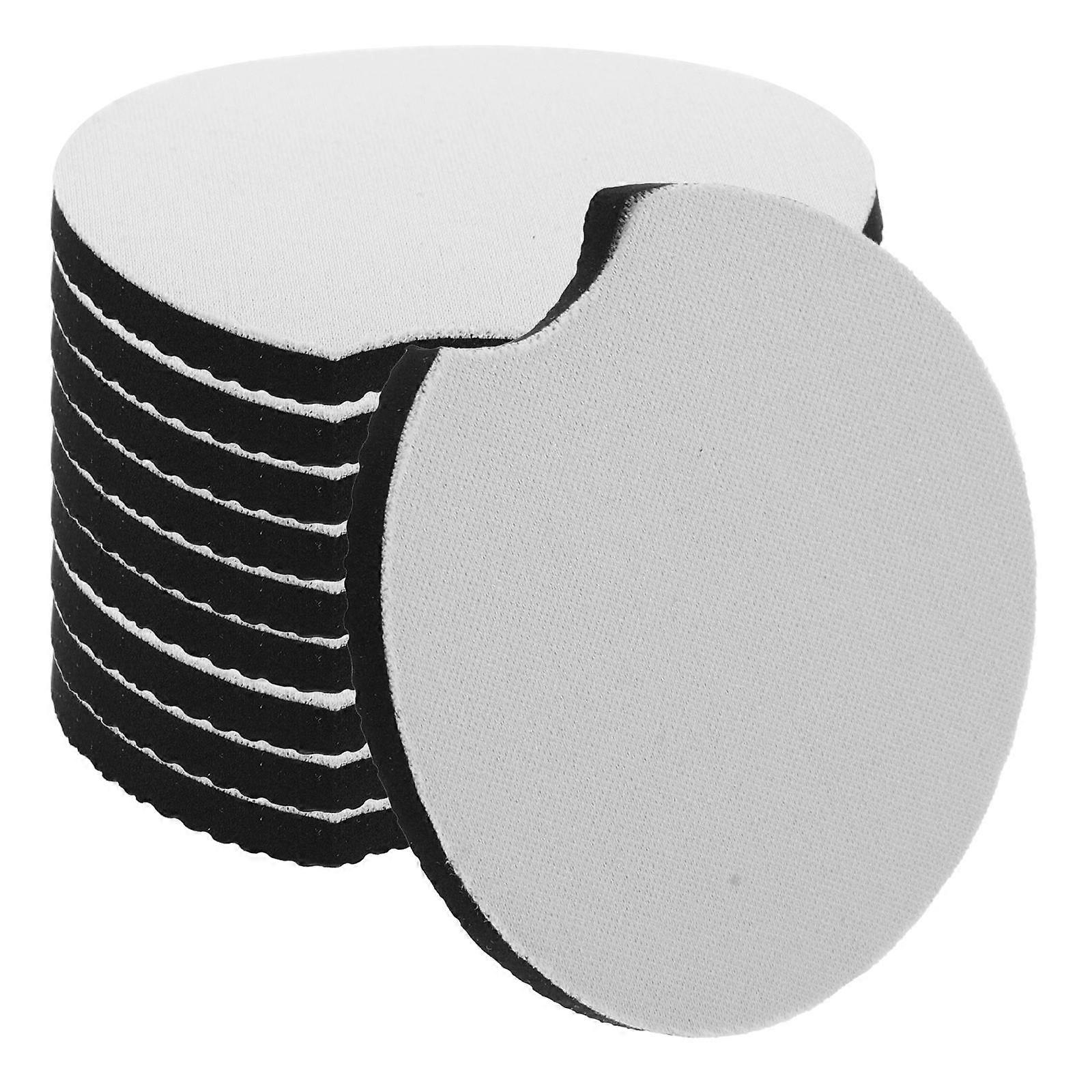 Sottobicchieri da caffè isolati per uso quotidiano in neoprene resistente all'usura 10 pezzi
