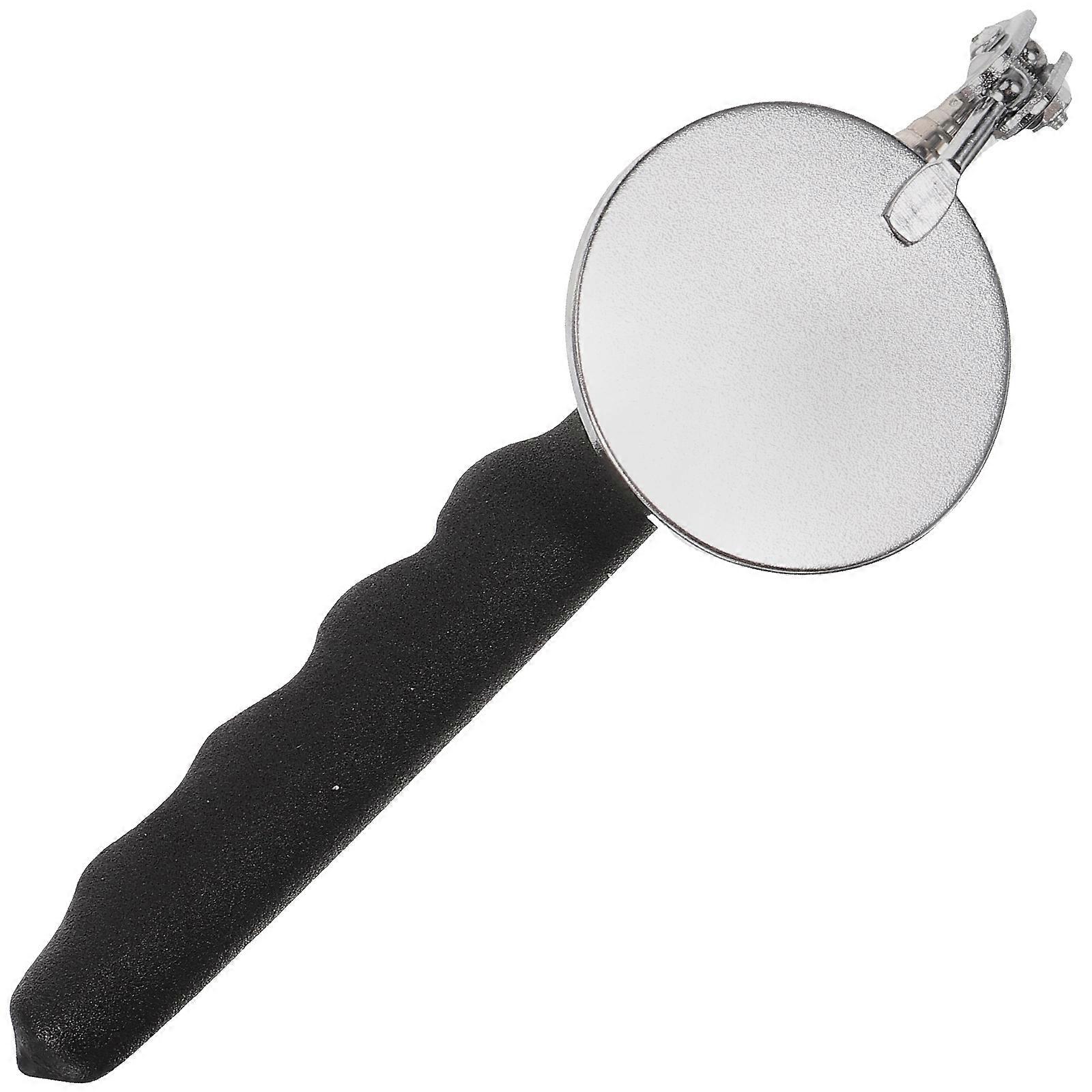 Telescopic Inspection Mirror Adjustable Tool For Maintenance Finding Small Items Black 1Set