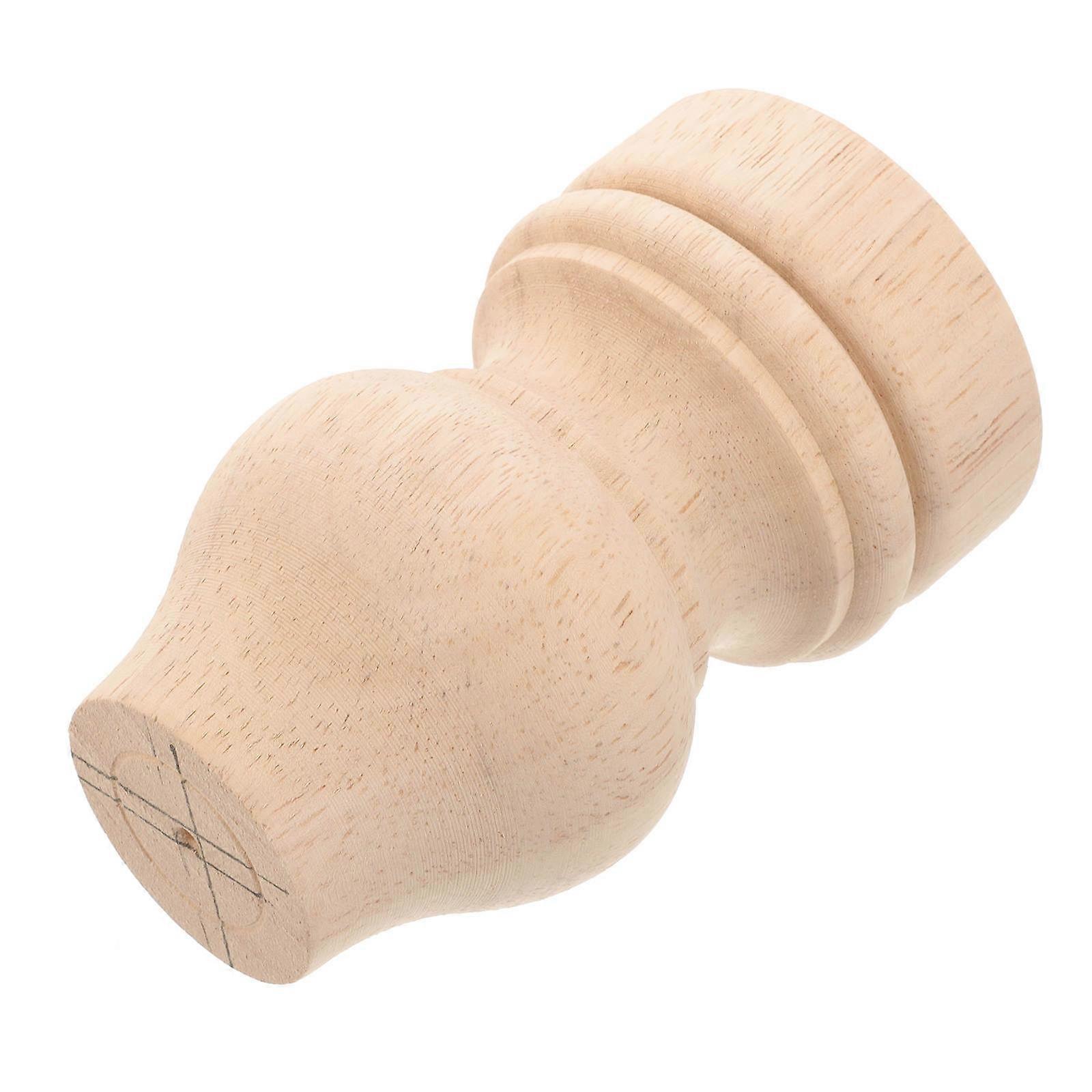 Replacement Legs for Sofa Furniture Leg Decorative Effect Wood Table Foot Light Brown 1Set