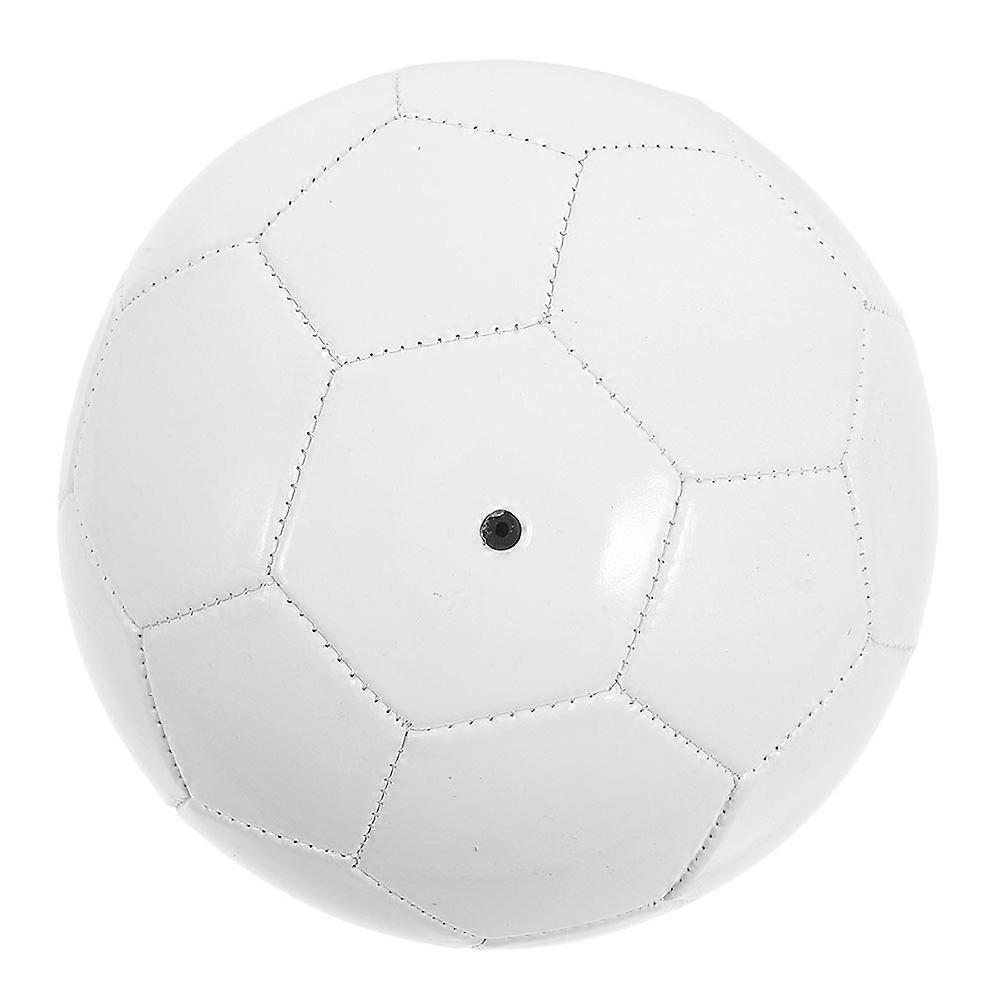 White PVC Blank Soccer Ball for DIY Painting, Crafts, and Creative Activities – Ideal for Match Soccer Fun and Graffiti Design