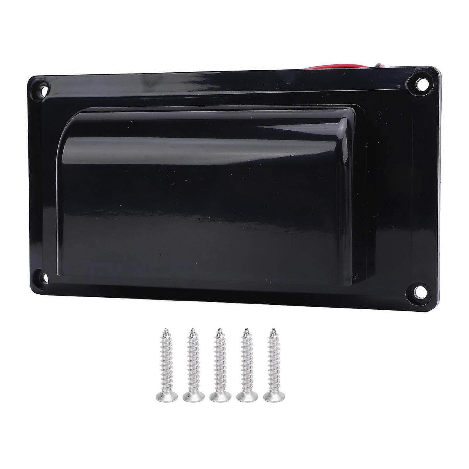 12V 6W RV Side Fan with Rain Cover for Bathroom Kitchen