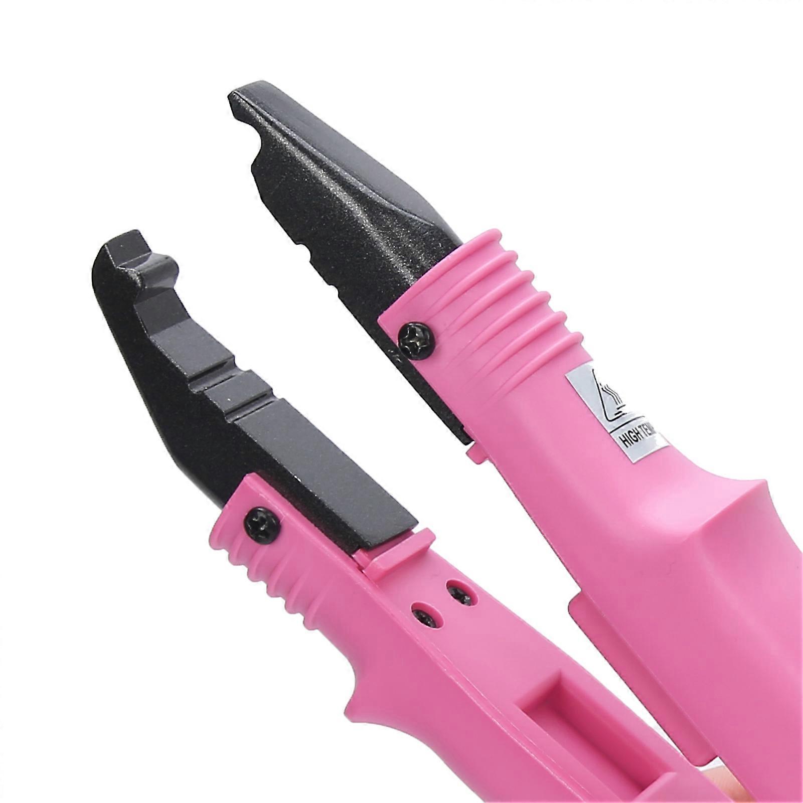 Hair Extension Iron, Heating Connector, Temperature Change, Keratin Tool, 110-240V EU Plug