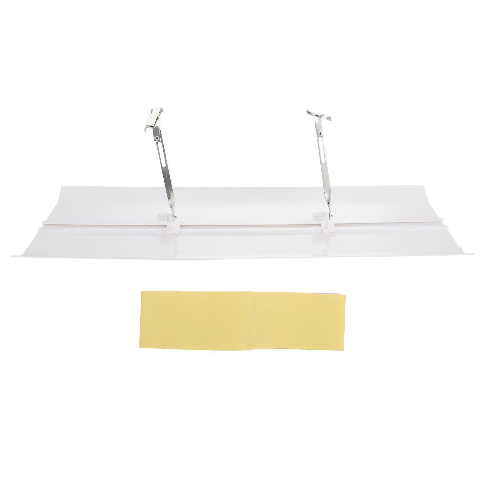 Deflector For Ac Unit Air Conditioner Accessory Avoid Direct Blowing Plastic Steel 60X20CM 1Set