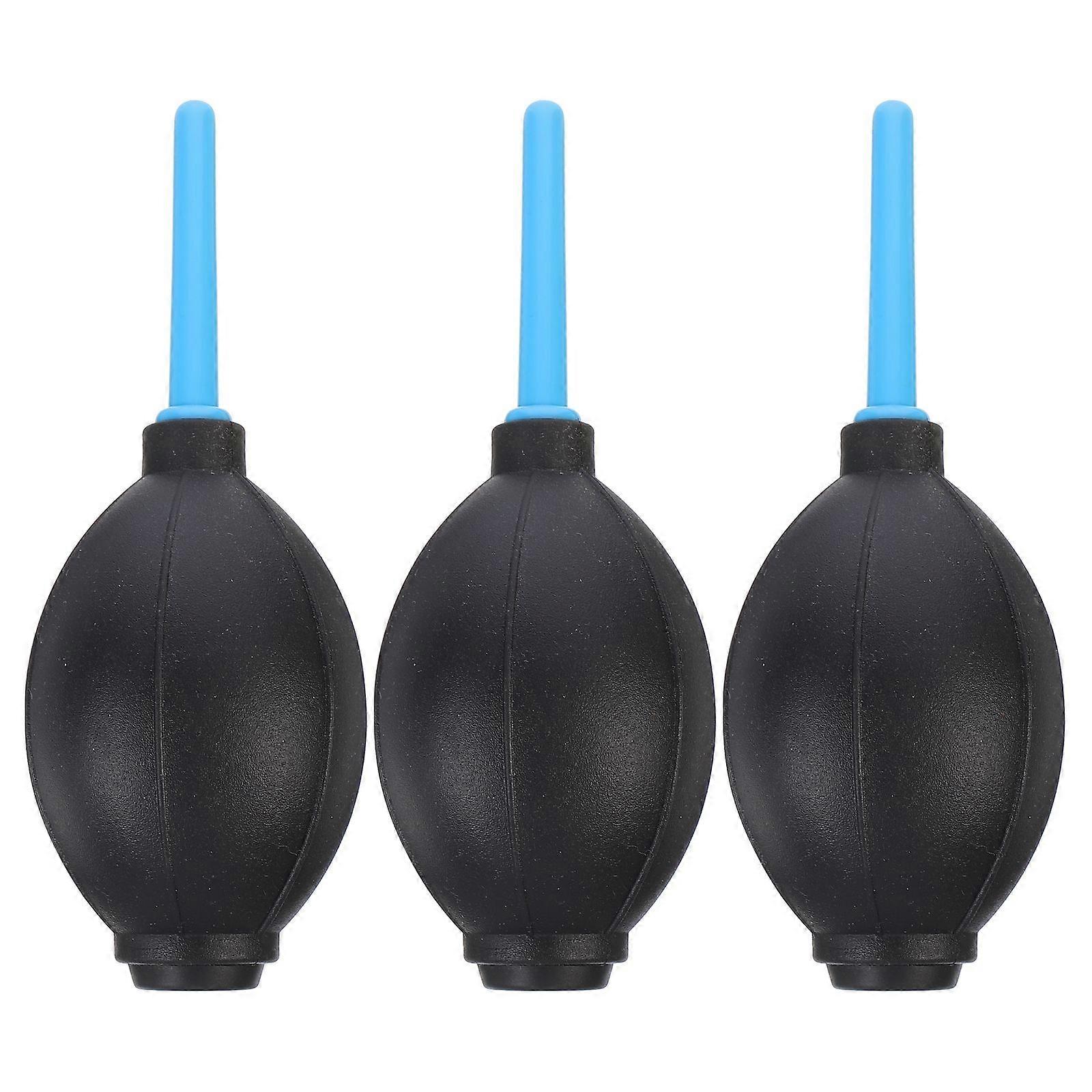 3pcs Durable Air Blower Cleaner with Squeeze Ball Pump for Camera Sensor, Lens & Filter Dust Removal – Ergonomic Design, Easy to Use