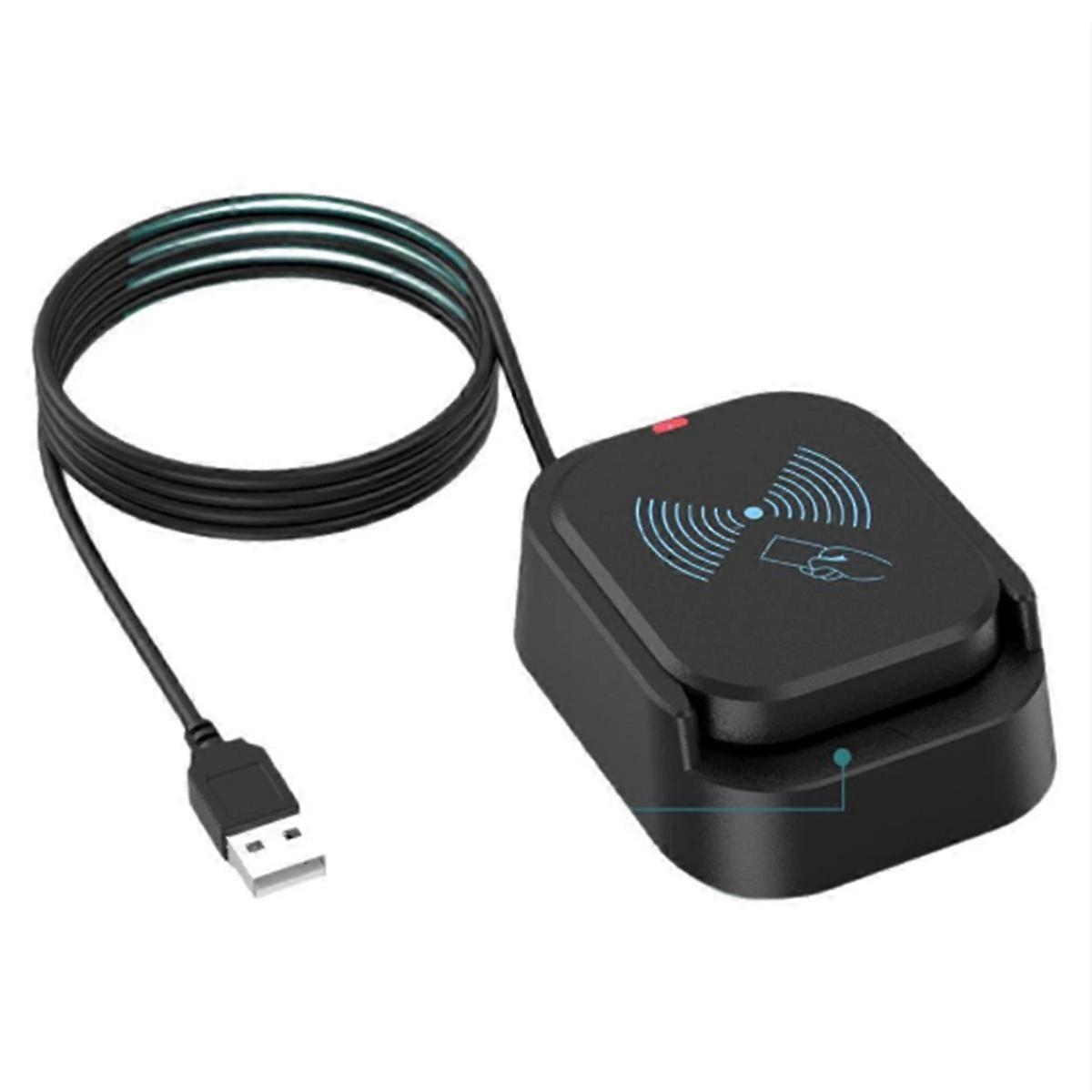 High Durability USB Powered IC Card Reader for Contactless Cards with LED Seamless Operation Easy Installation