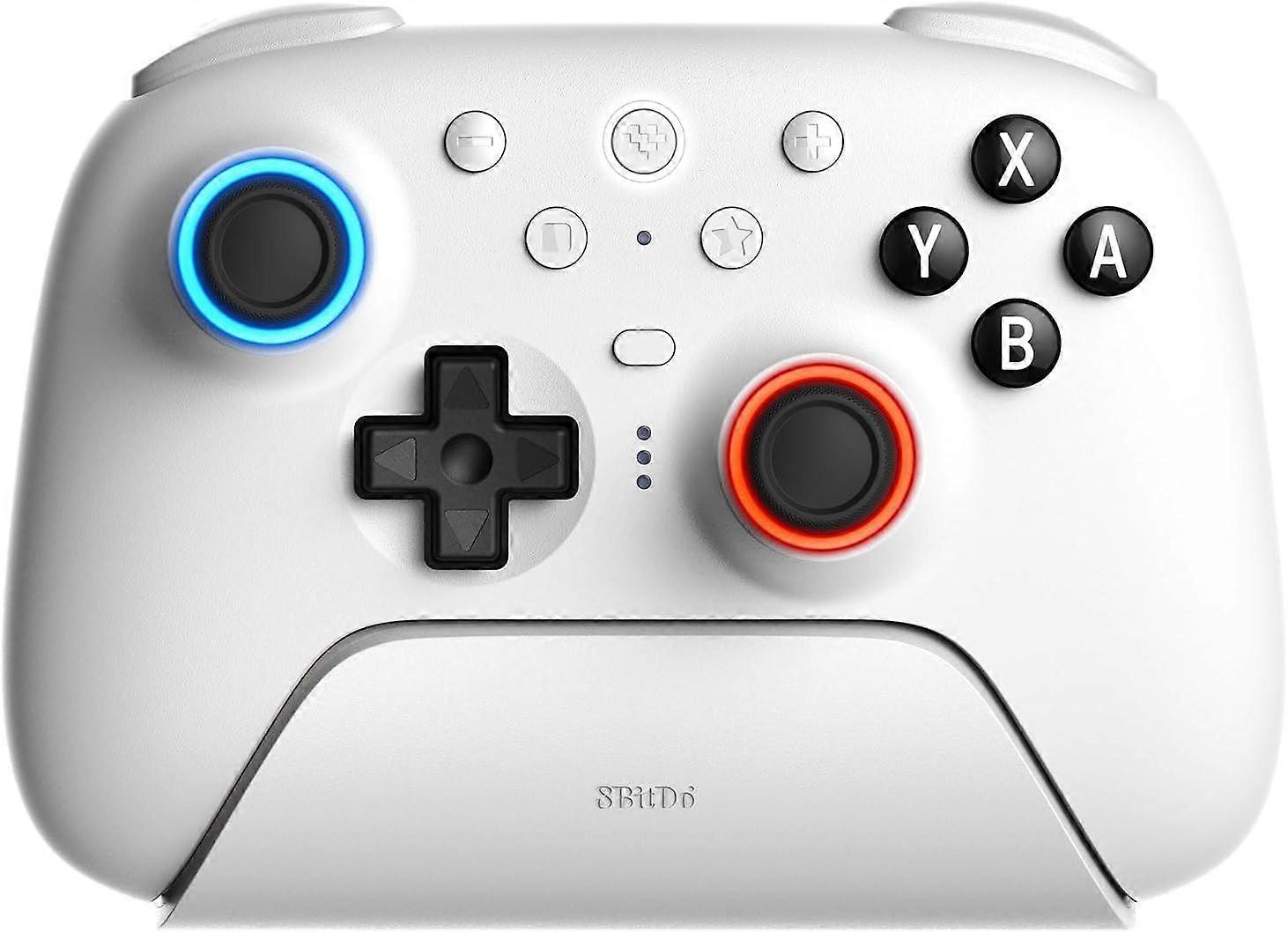 8BitDo Ultimate 2 Wireless Controller with Charging Dock For PC & Android White