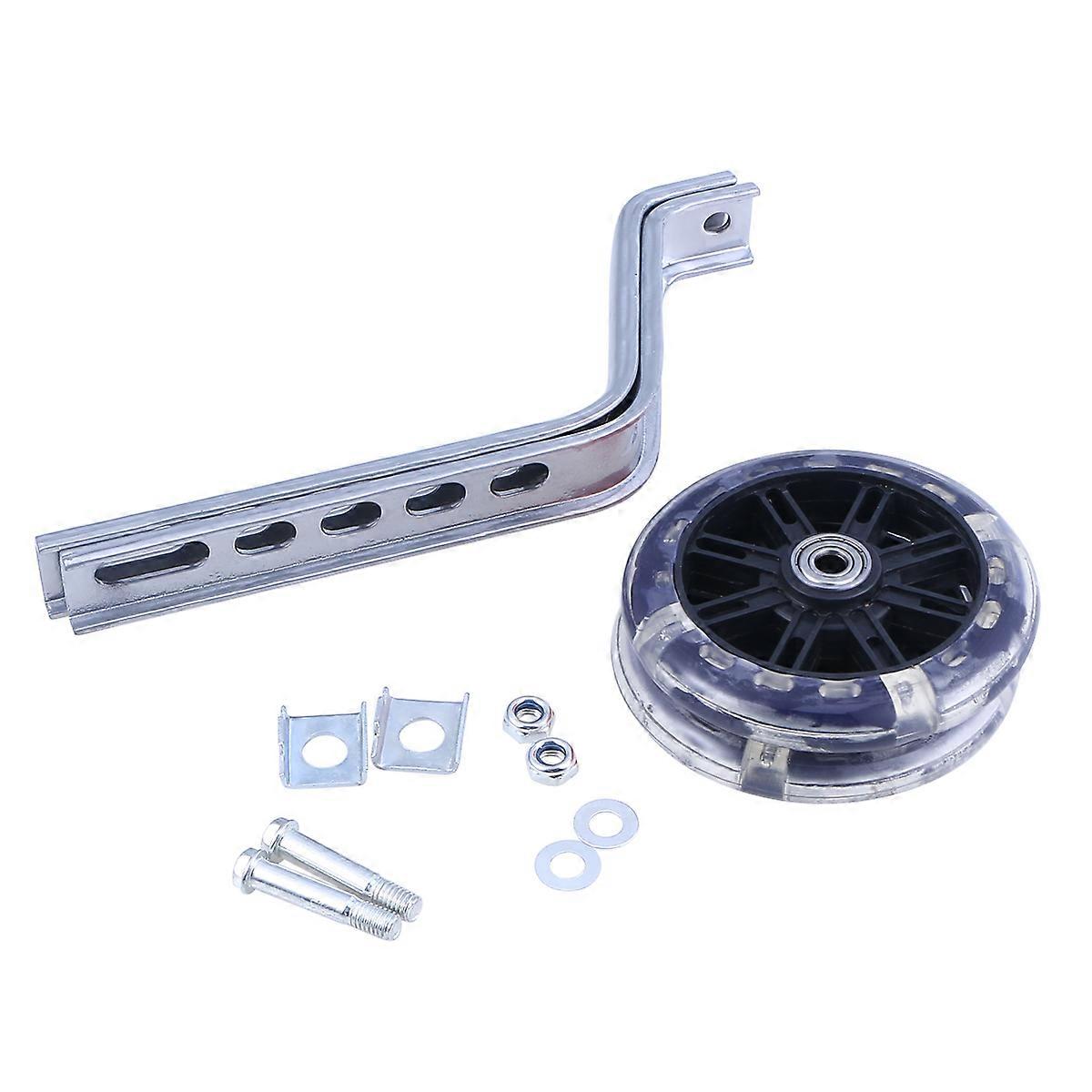 Mute Flash Auxiliary Wheel Universal Design For Kids Bikes 1 Pair