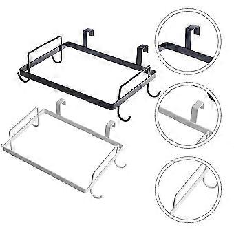 2 Pcs Metal Holder Folding Garbage Bag Holder Waste Bag Dispenser Steel Trash Bag Holder Bin Bag Holder
