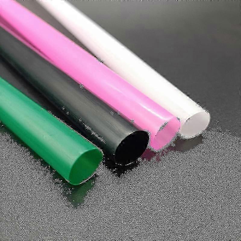 100 - 500pcsプラスチックパールミルクティーストロー12mmストレート飲料