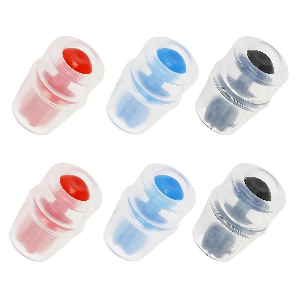 6PCS Silicone Bite Valve Replacement Nozzles, Bite Valve Replacement Sheath for Water Bladder Reser