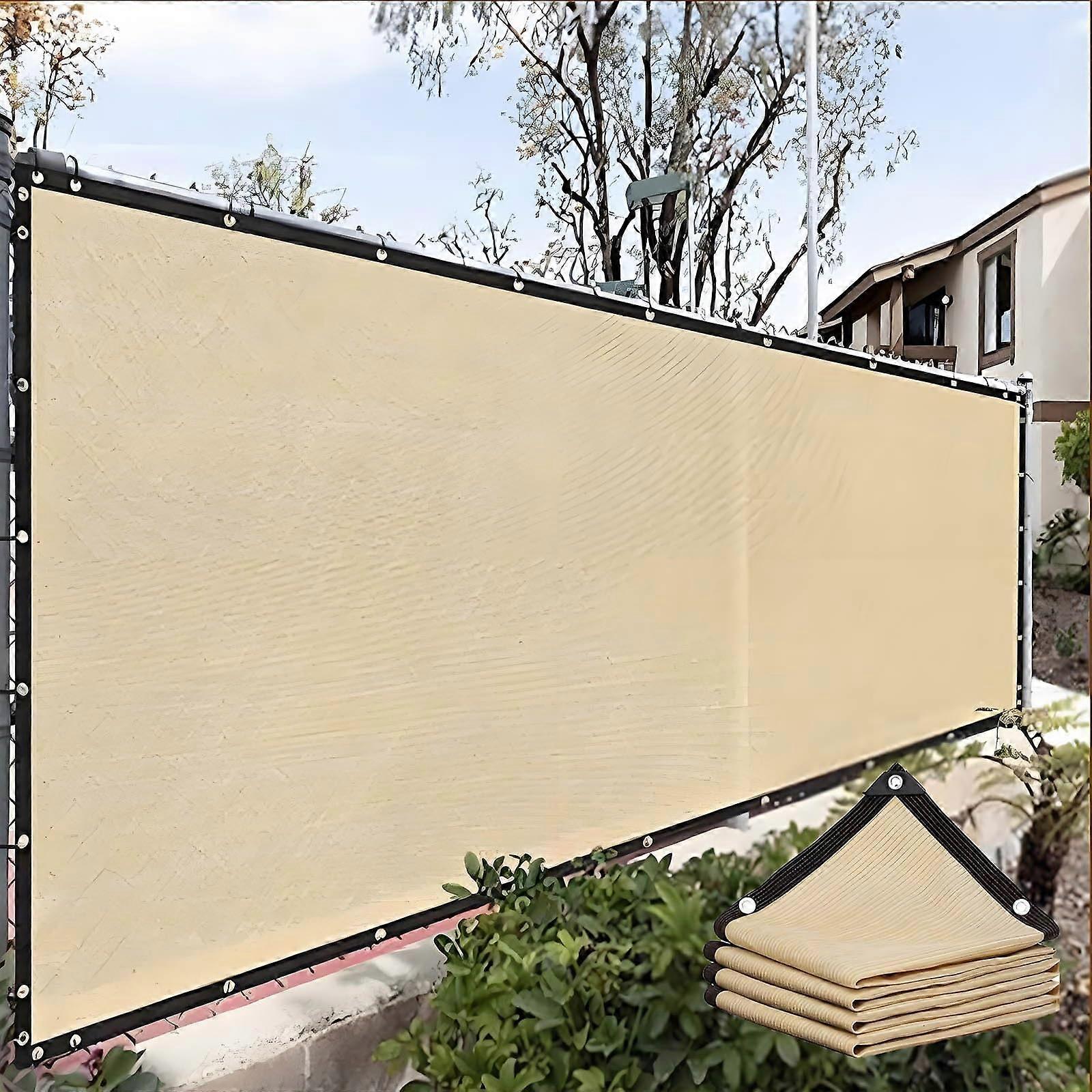 Sun Protection Balcony Shade Net 2 x 3.0 m with Eyelets, Garden Privacy Net for Outdoor Pergola and Greenhouse 1 x 9 m