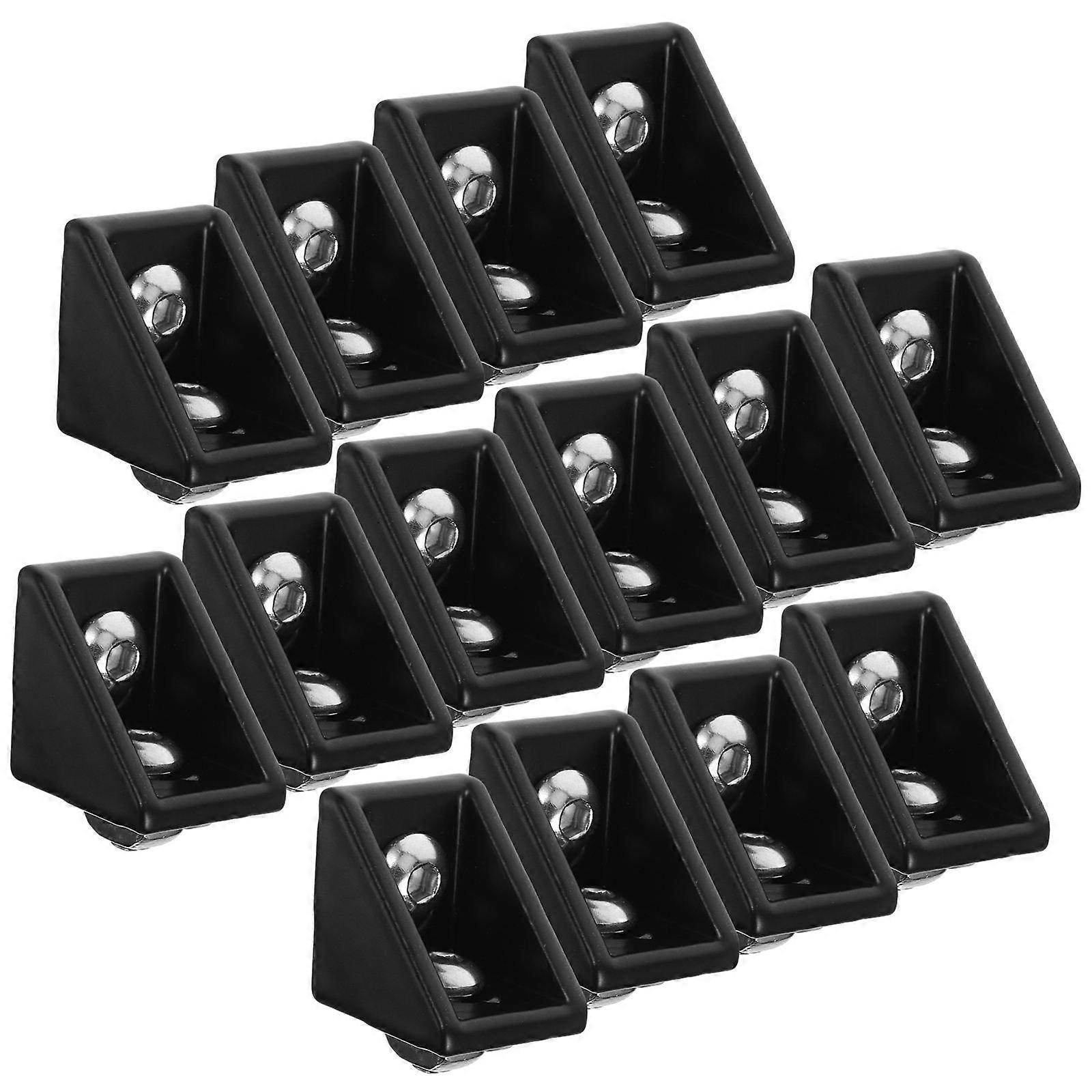 Aluminium Alloy Connectors Hardware & Brackets Professional Builders Corner Connection 20Sets