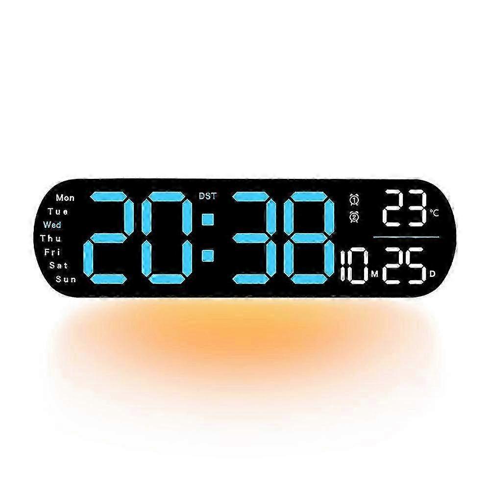 Nartionwant Digital Wall Clock, Upgraded Digital Wall Clock