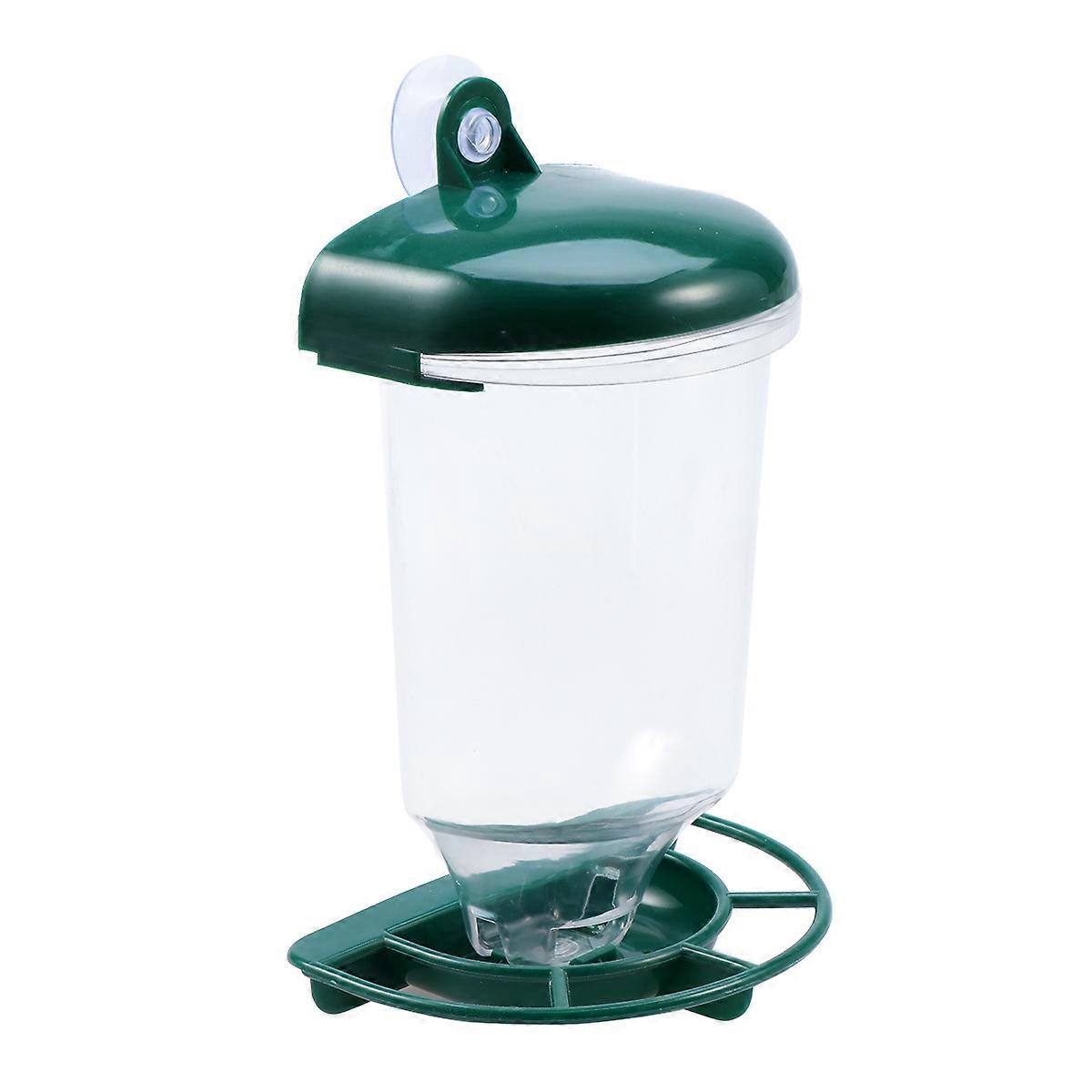 No Mess Bird Feeder for Outside Clear View Songbird Parrot 2Pcs