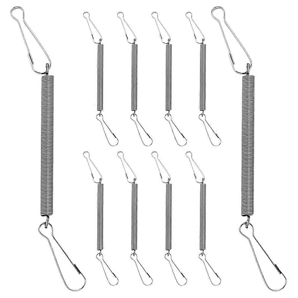 It sounds like you're referring to a product listing for **spring clips** designed for **small animal cages**, such as those used for rabbits, guinea