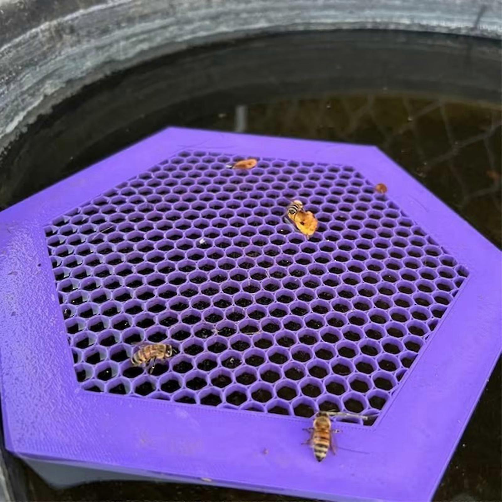 Printed Floating Bee Island, 3D Printed Floating Bee Island, Bee Waterer and Butterfly Water Stations, Floating Bee Island Use for Bee Cups for Garden
