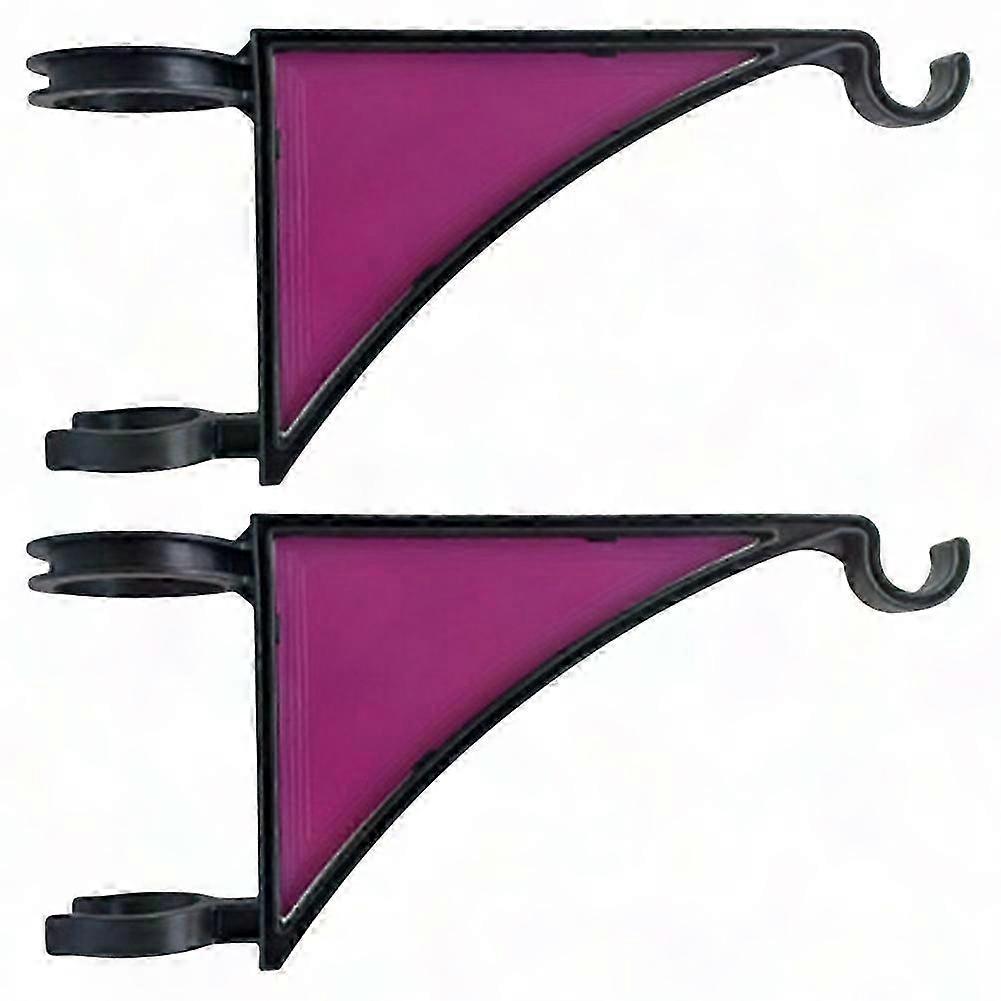 EZ Fence Post Hanger for Flower Baskets - Simple Clamp-On Bracket Solution