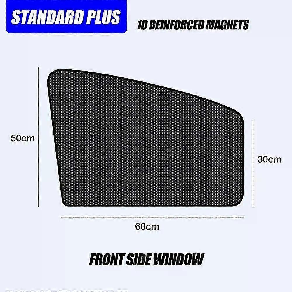 5D Mesh Solskydd Stark Magnetisk Auto Värmeisolering Magnetisk Adsorption Typ Solskyddsskydd För Bilfönster