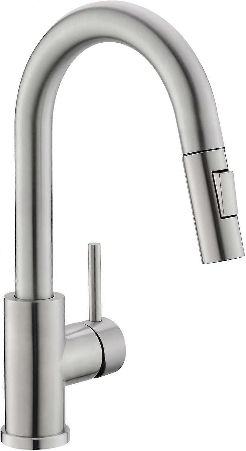 2025 Latest Model Modern Bar Sink Faucet for Kitchen Sink Single Handle with Pull Out Spra