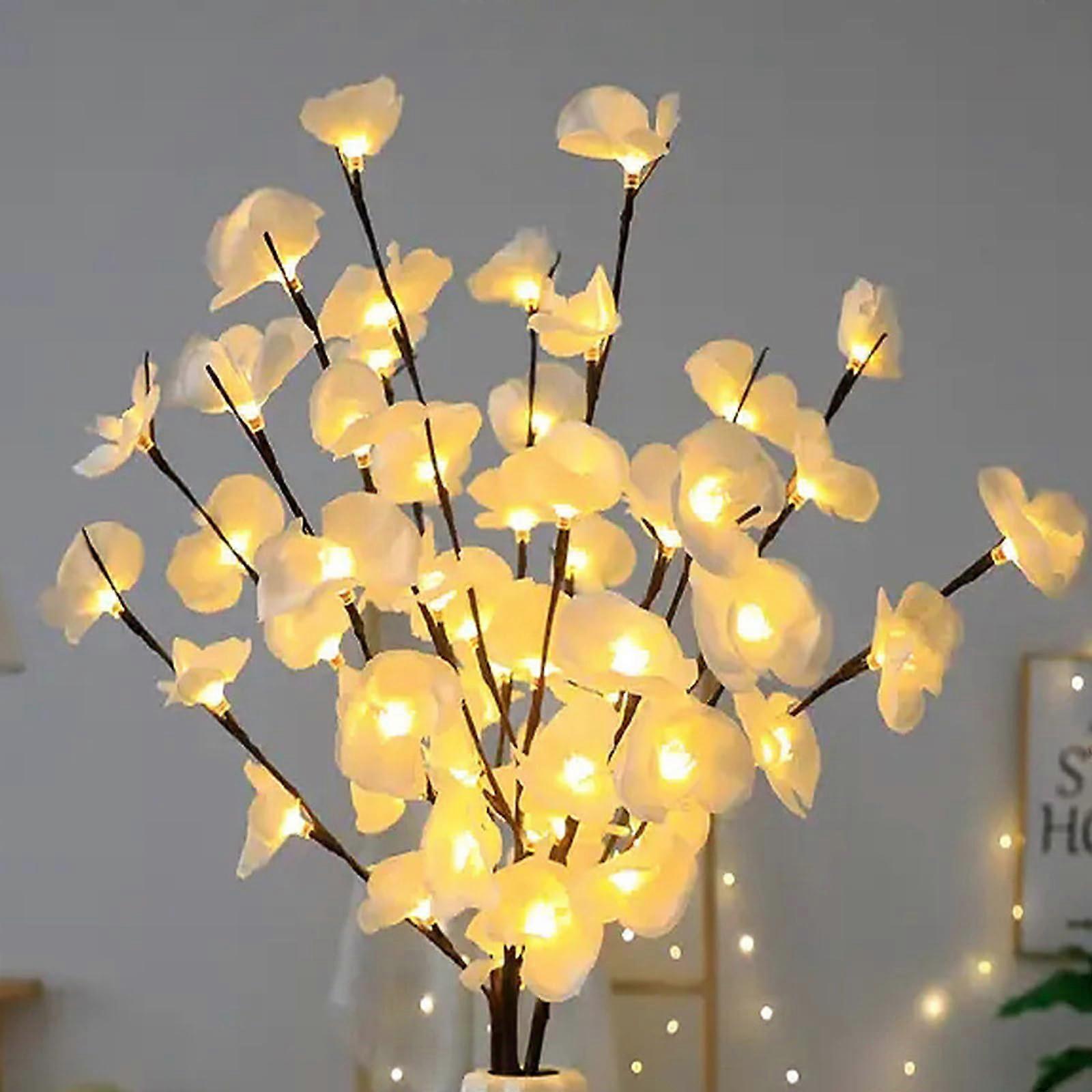 LED Tree Indoor, Light Tree Branches, LED Tree Light Branch, Decorative Branches, Light Branches, LED Lights, Artificial Flower Lights (A1PC)