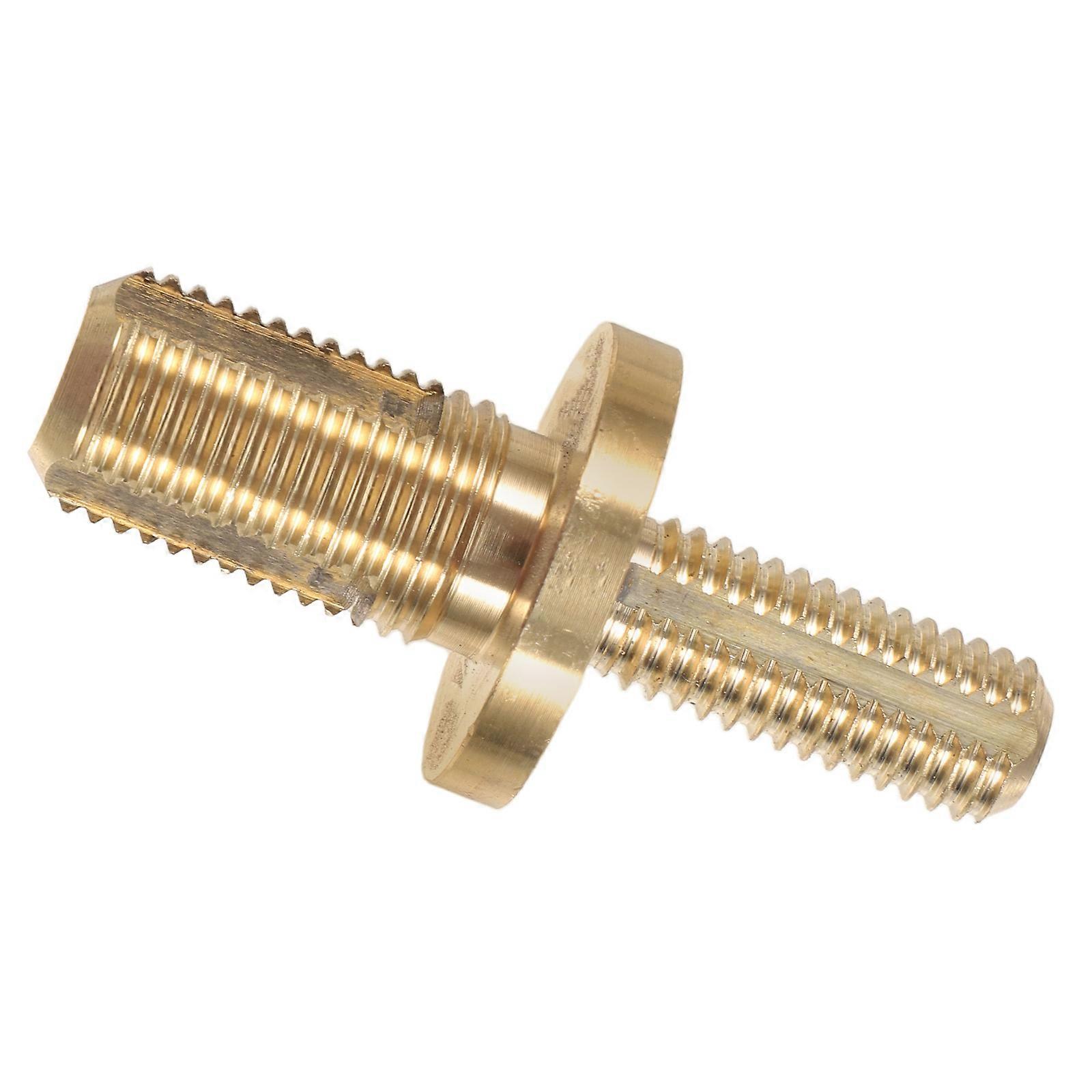 Copper Extension Handle Adjustable Pool Cue Weight Kit for Precision Fit and High Strength Interface for Billiard Play