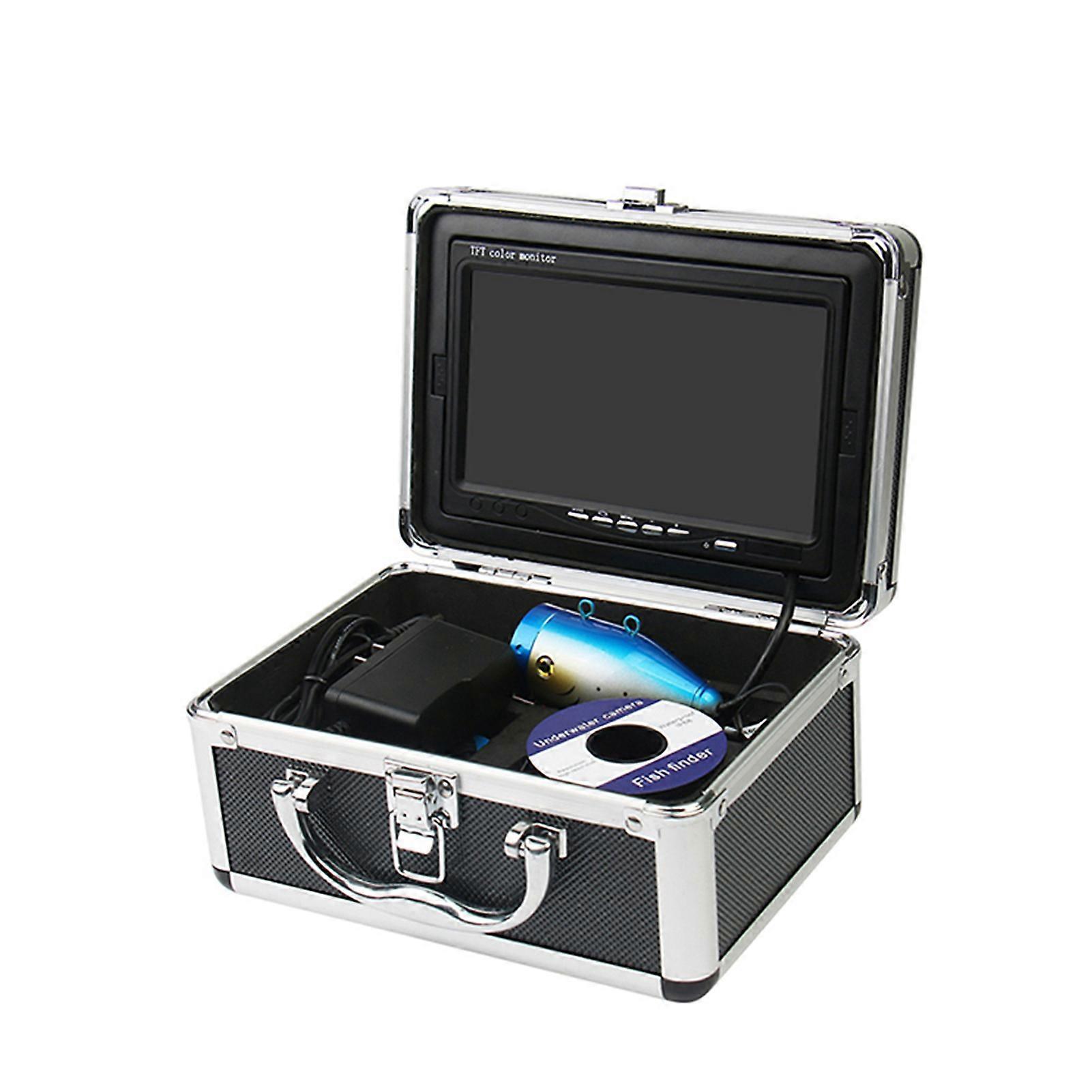 Underwater Fishing Camera Fishing Camera with 7'' Color LCD Monitor IP68 Waterproof Underwater Viewing System for Lake and Sea Fishing