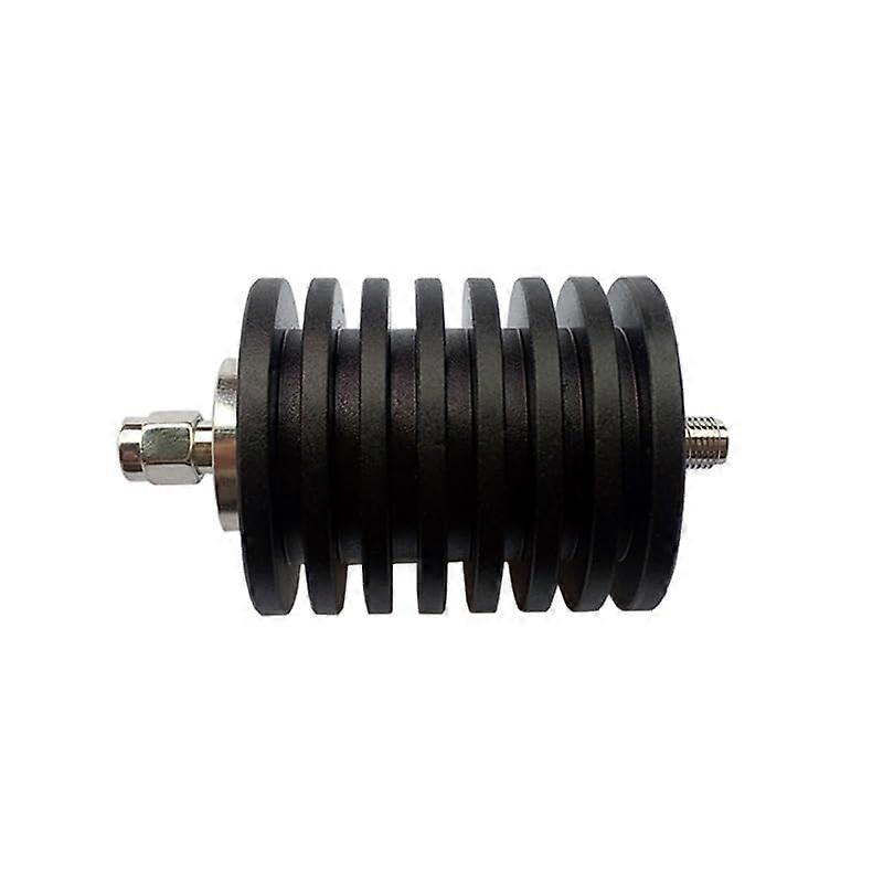 6dB 25 Watt SMA Bidirectional Fixed Attenuator  25W SMA Attenuator, 3GHz 50Ohm Attenuator for Ham Radio Testing (25W SMA 6dB)