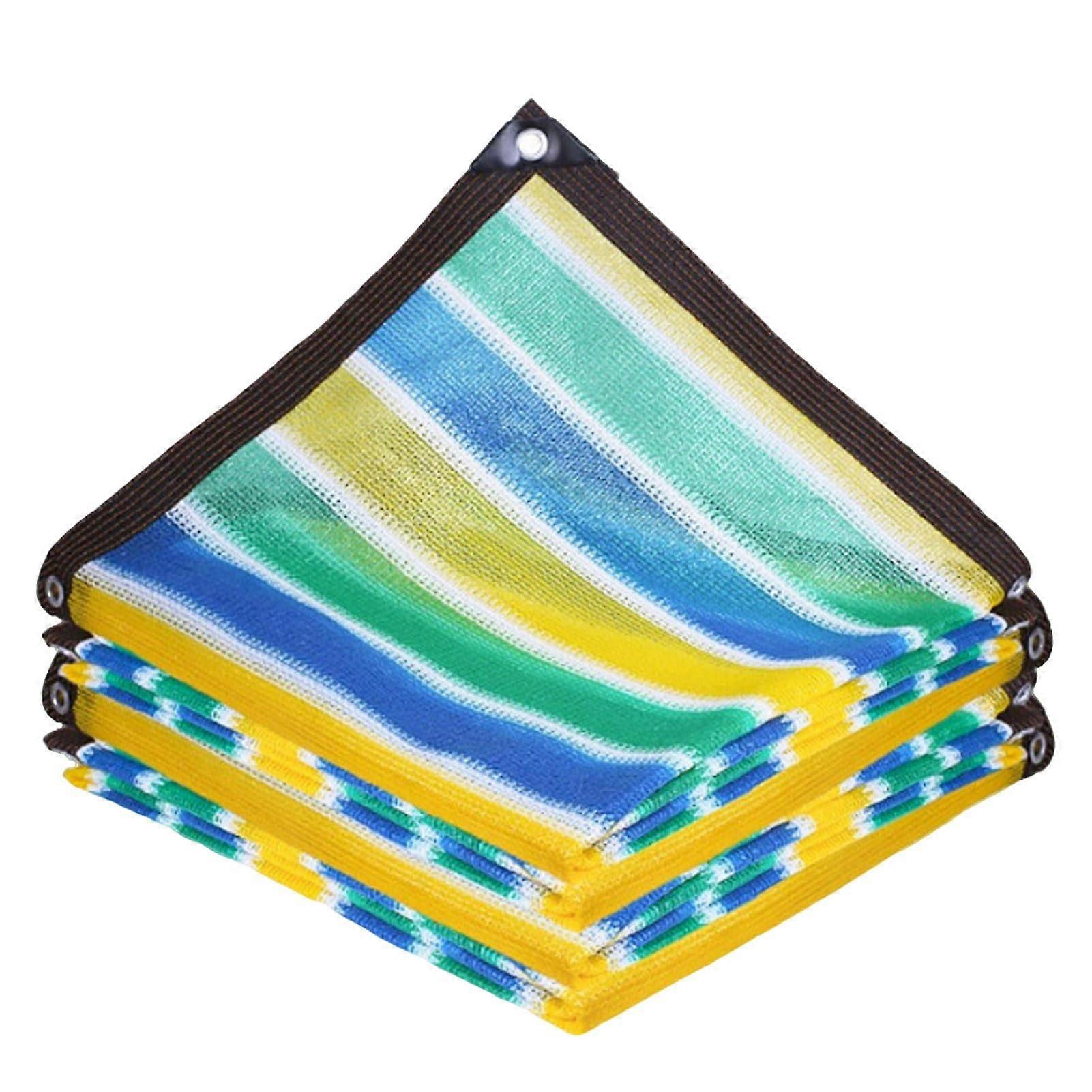Schattennetz With Grommets 12x16m Greenhouse Sunshade Rectangular Garden Shade Net UV-Resistant Lightweight Breathable