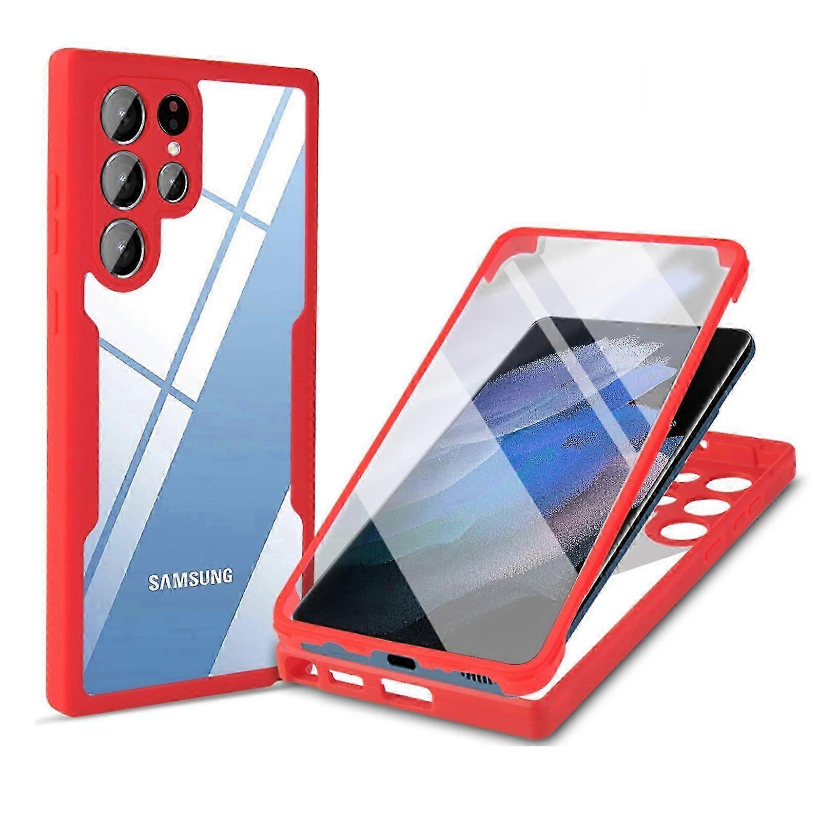 for S24 Plus Case Built-in Lens & Screen Protector Full Body Shockproof Dustproof Waterproof, Anti-Scratch for Protective Case