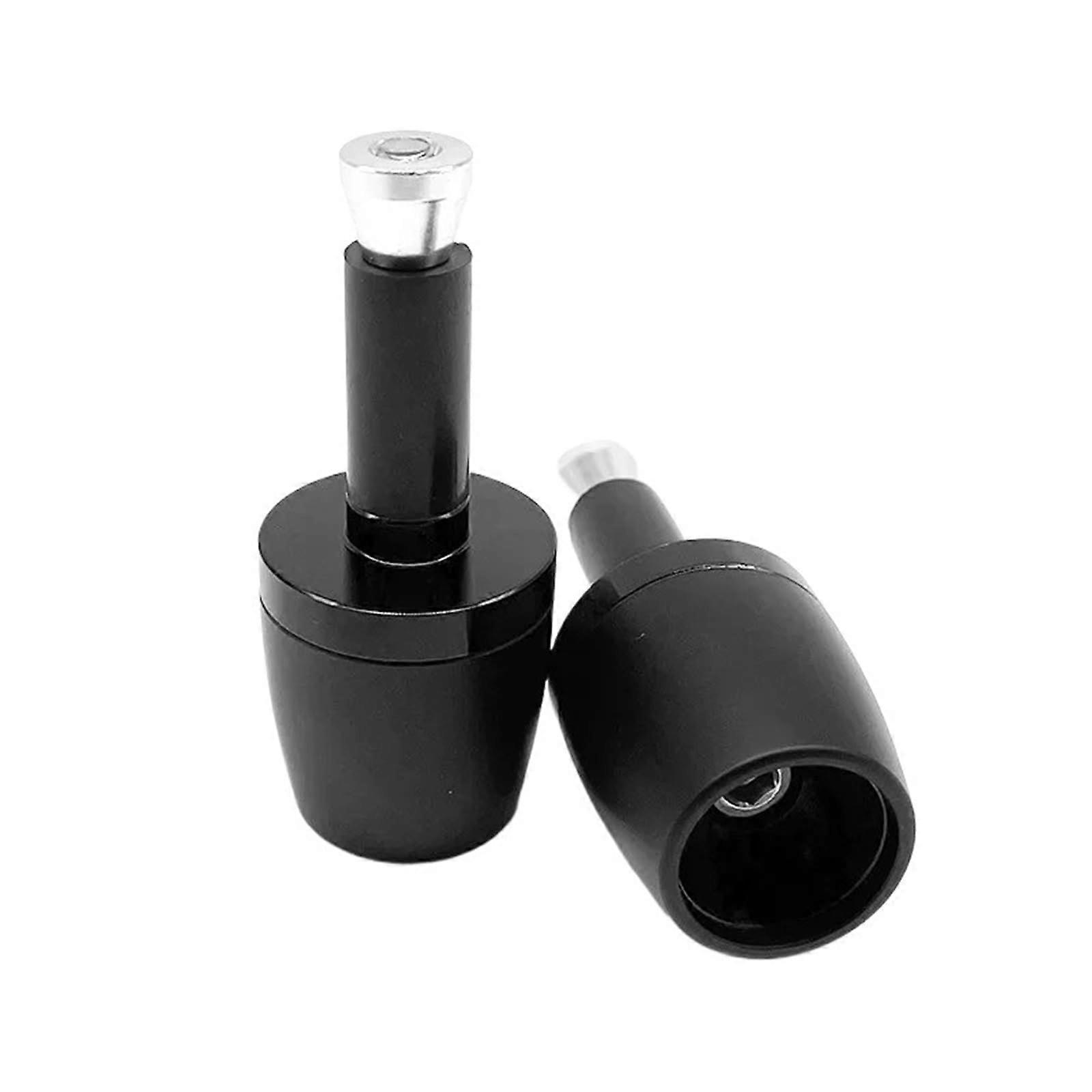 Motorcycle Balance Plug Universal 7/8-Inch 22mm Handlebar Caps Modified CNC Grip Blocks, Balance Terminal, Mopeds, Black