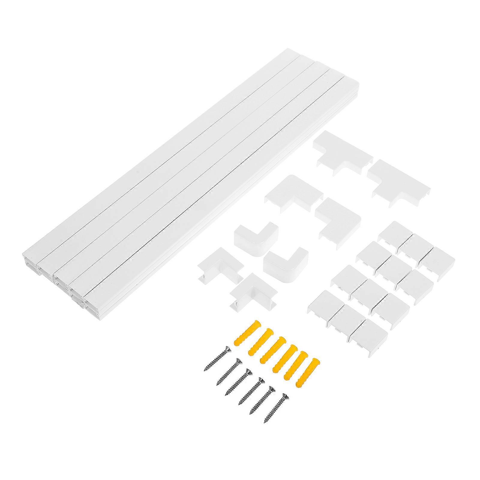 It sounds like you're referring to a **PVC cable hider wall concealer kit**—a popular solution for managing and hiding audio/video cords, power