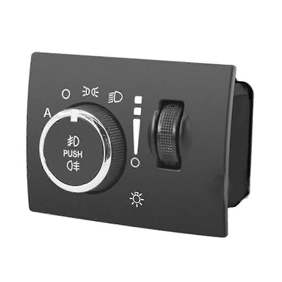 68189157AA Front and Rear Fog Light Switch Headlight Switch Button Car for Chrysler 300C Jeep Grand Cherokee