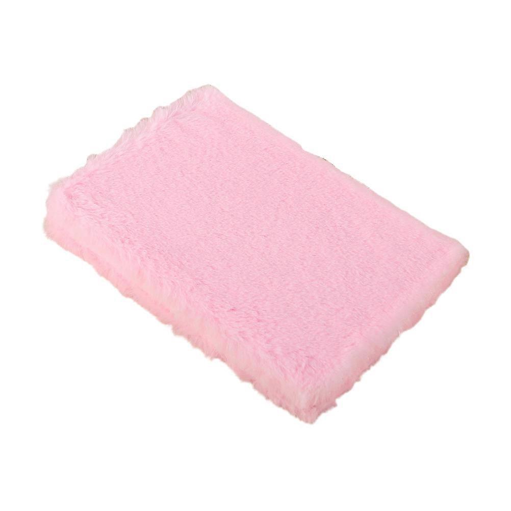 Plush Notebook for Students – Creative & Lovely Pink Diary Organizer for School, Office & Home Use, Great Birthday Party Favor