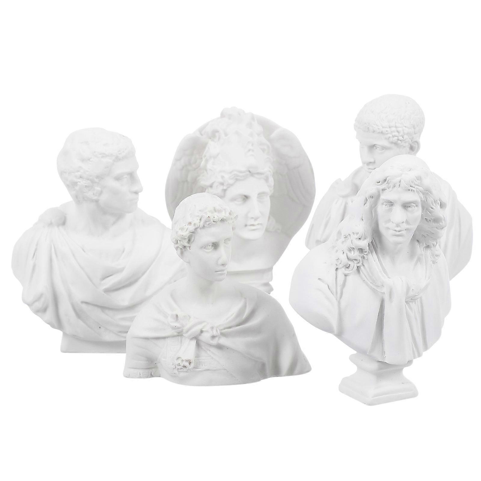 5pcs Decorative Resin Ornaments for Desktop Display and Photo Props