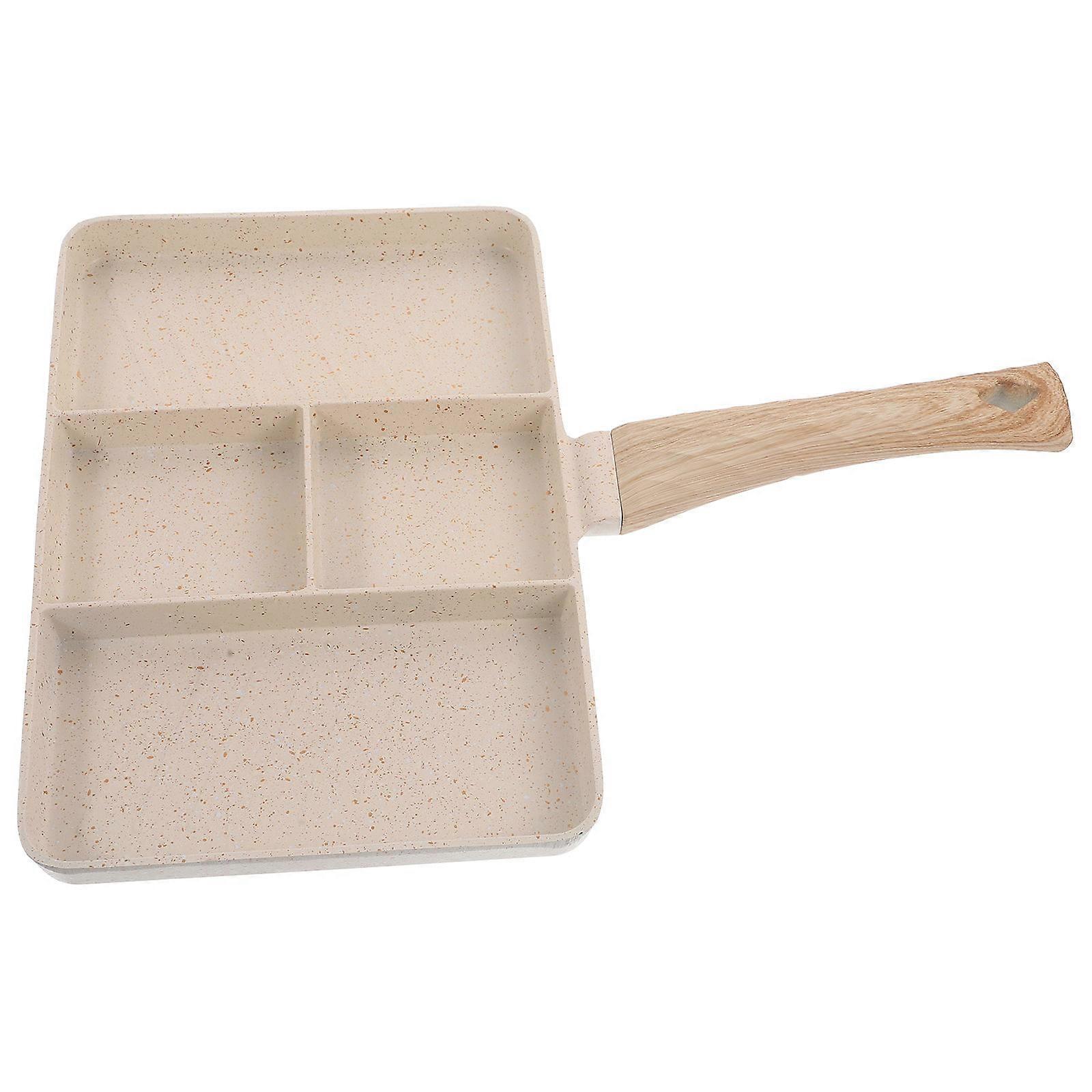 Ergonomic Chicken Pan Breakfast Frying Pan Multi-function Steak Pan Frying Accessory
