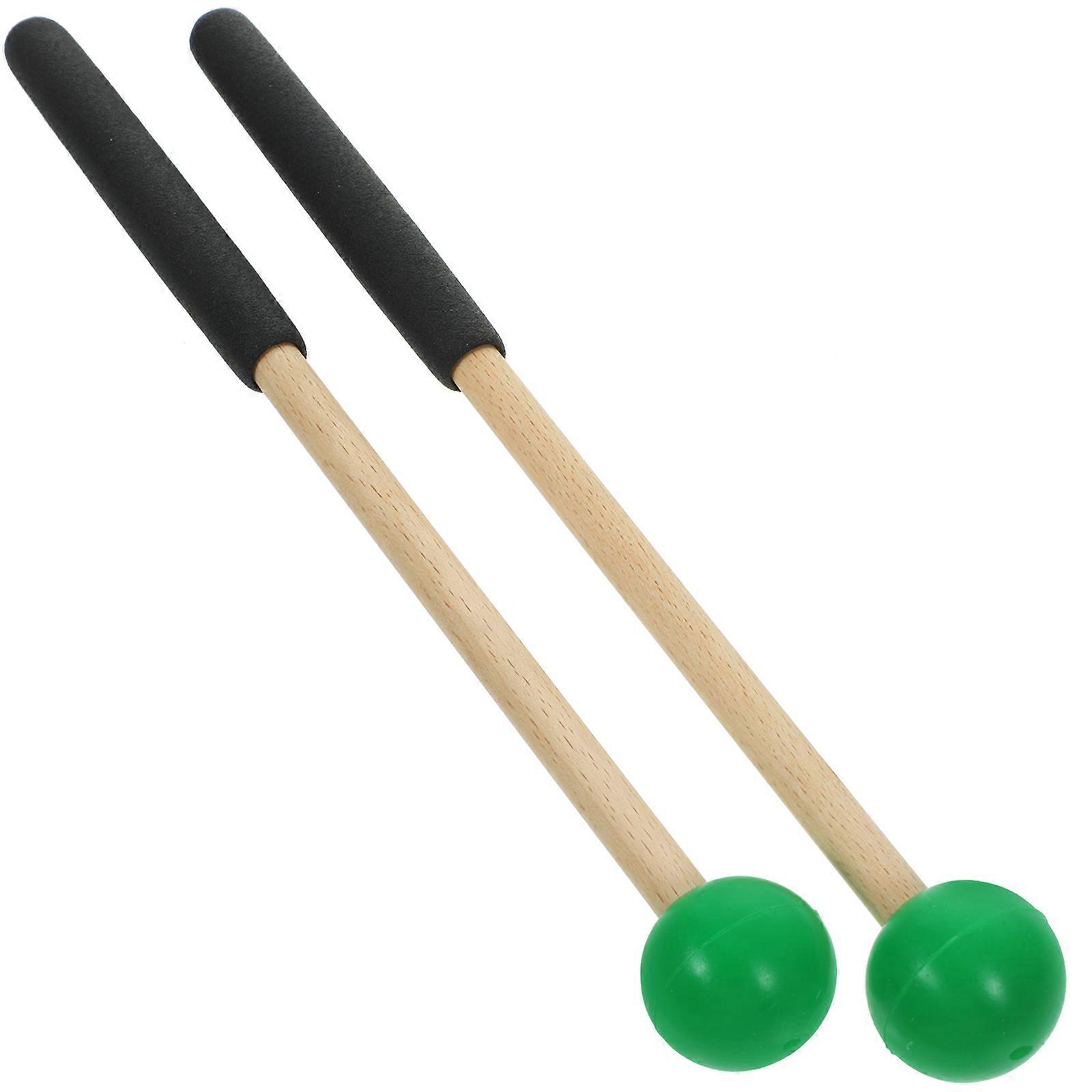 Tongue Drum Mallets with Handle   Premium Percussion Instrument Drumsticks for Marimba and Xylophone, Comfortable Grip for Beginners