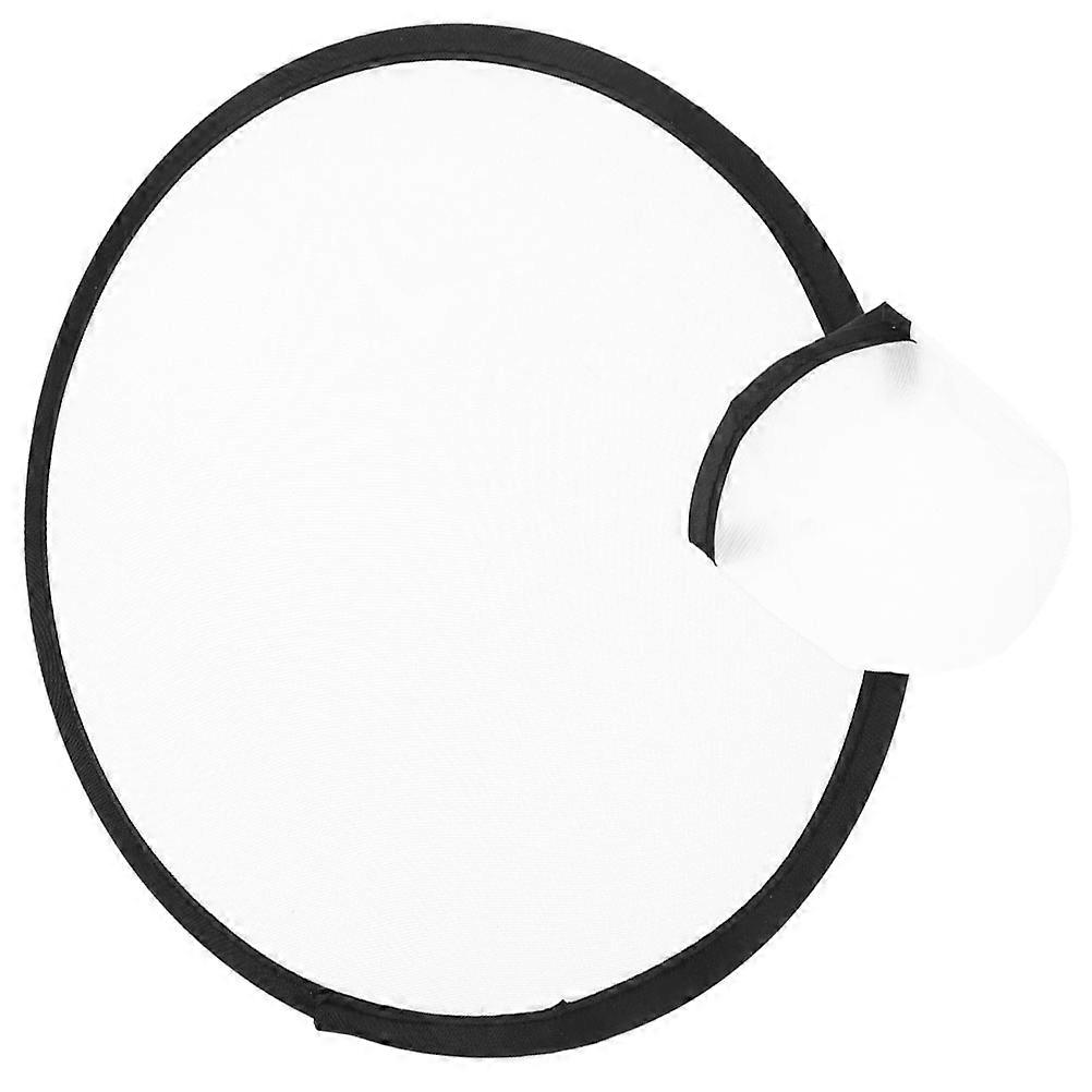 Portable Folding Hand Fans for Daily Life Lightweight Plastic and Fabrics White Color Small Size