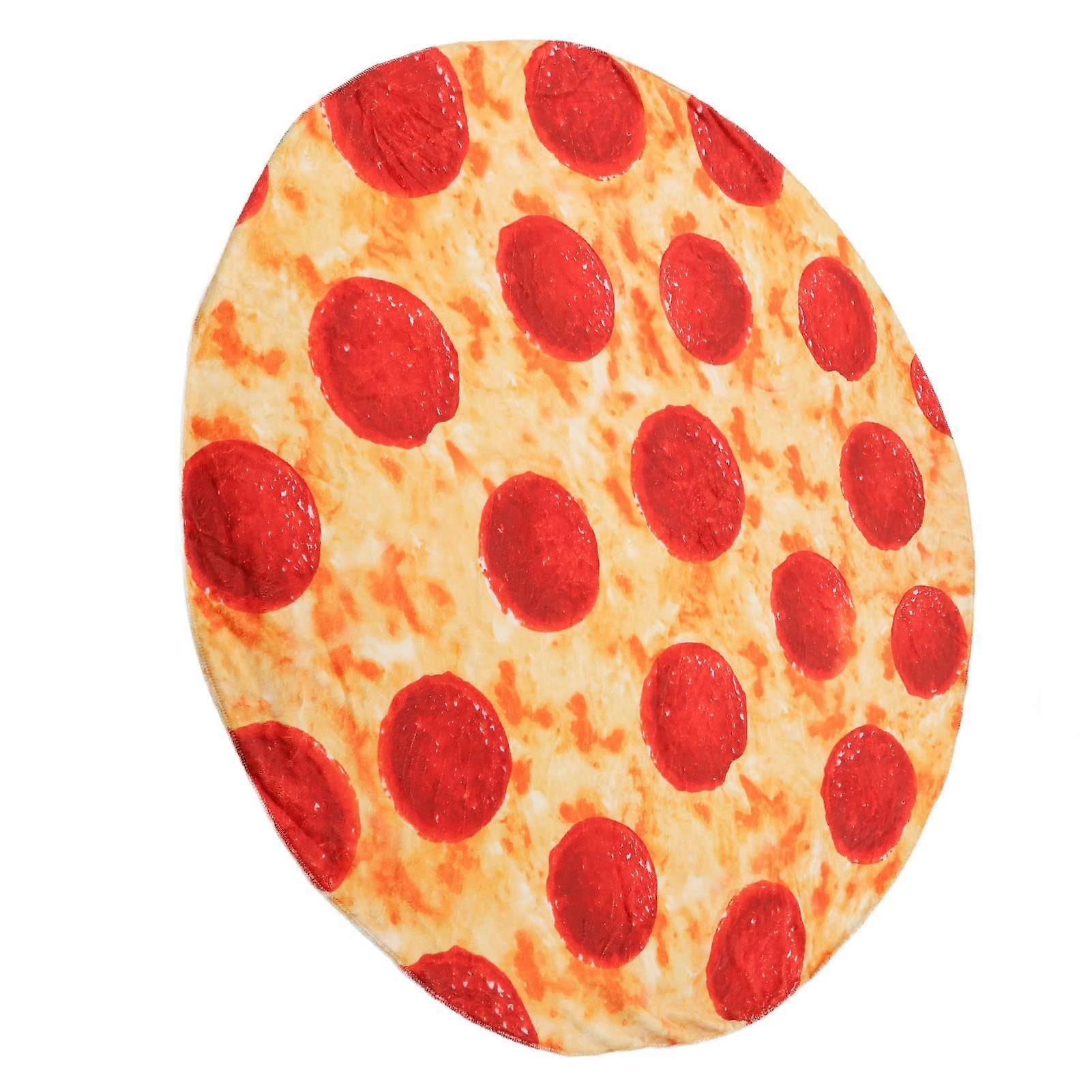 Pizza blanket, Soft blanket, Flannel for outdoor picnics