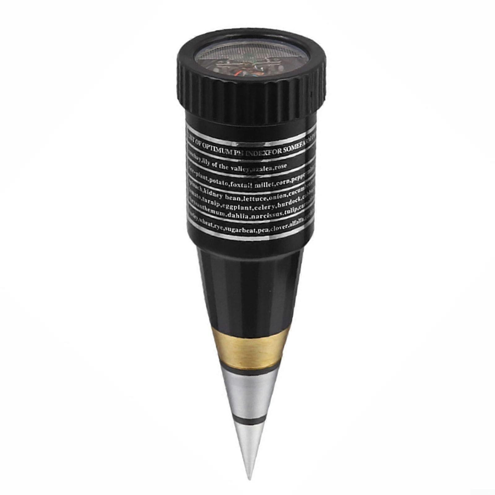 Portable Soil Moisture and pH Tester for Accurate Gardening - Digital Sensor, Lightweight, Easy to Use