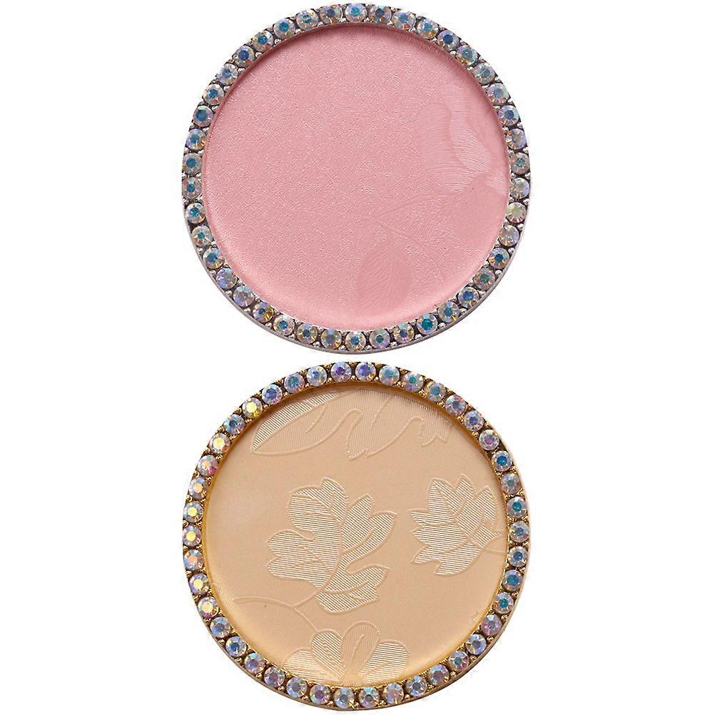 Resin Nail Art Palette for Mixing Colors and Display 2Pcs Assorted Color Fits Women's Use