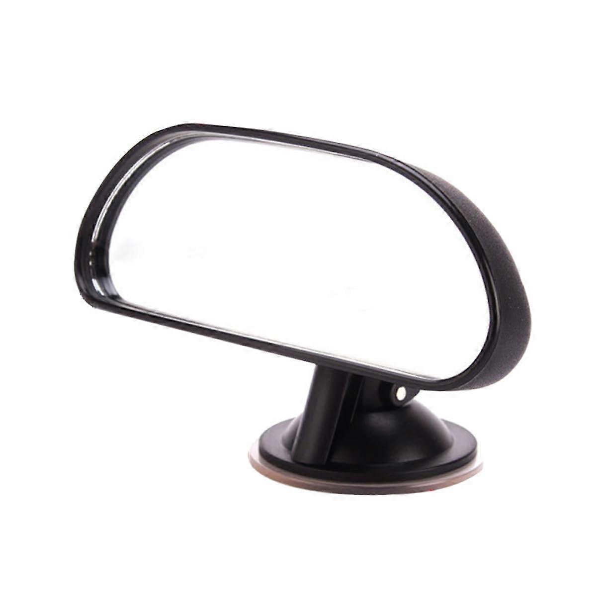 Adjustable WideAngle Rearview Mirror for Safe and Clear Observation, Black for Car and Multifunctional Use