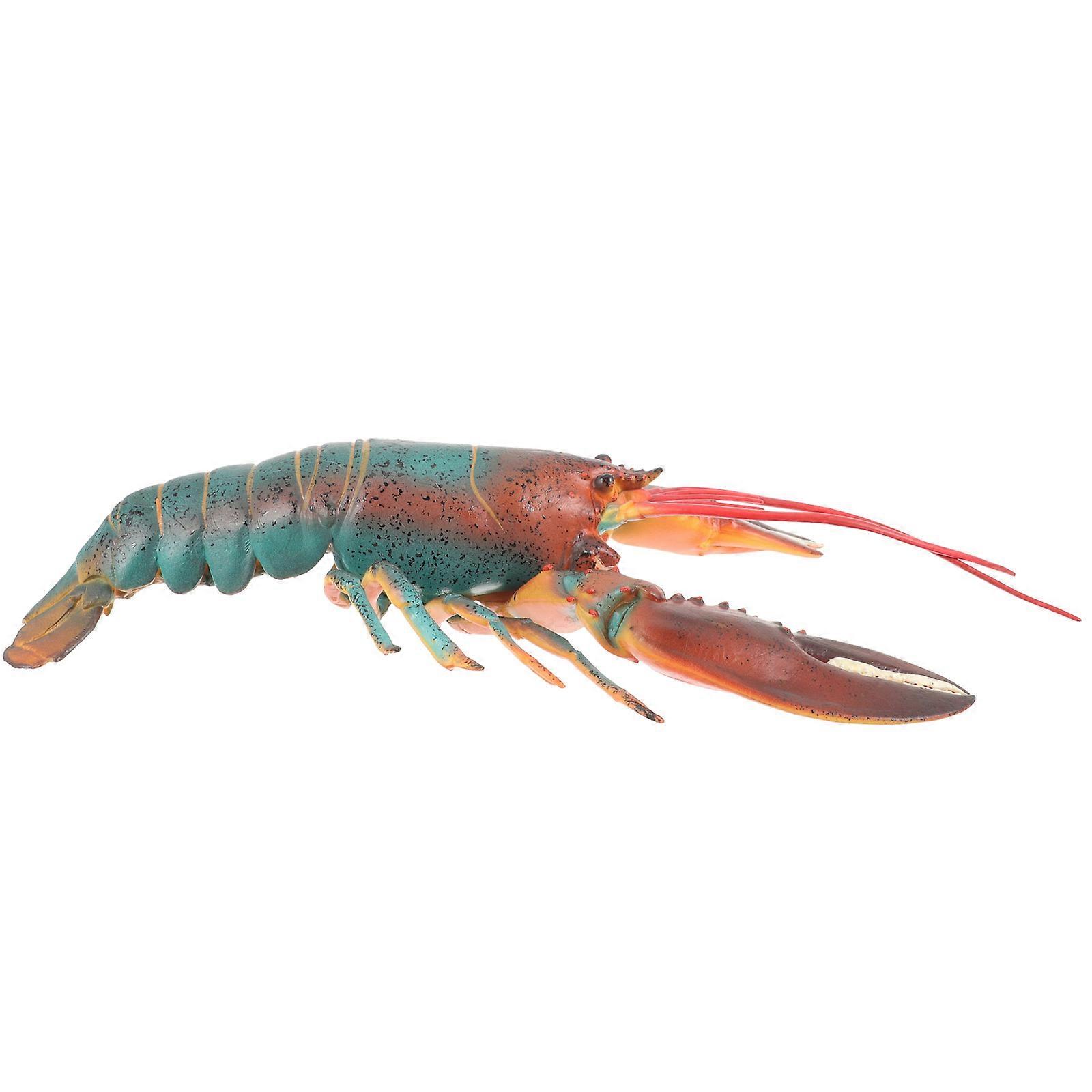 Realistic Artificial Lobster Model   Vivid Simulation Figure for Home and Aquarium Decoration, Premium Craft with Detailed Texture
