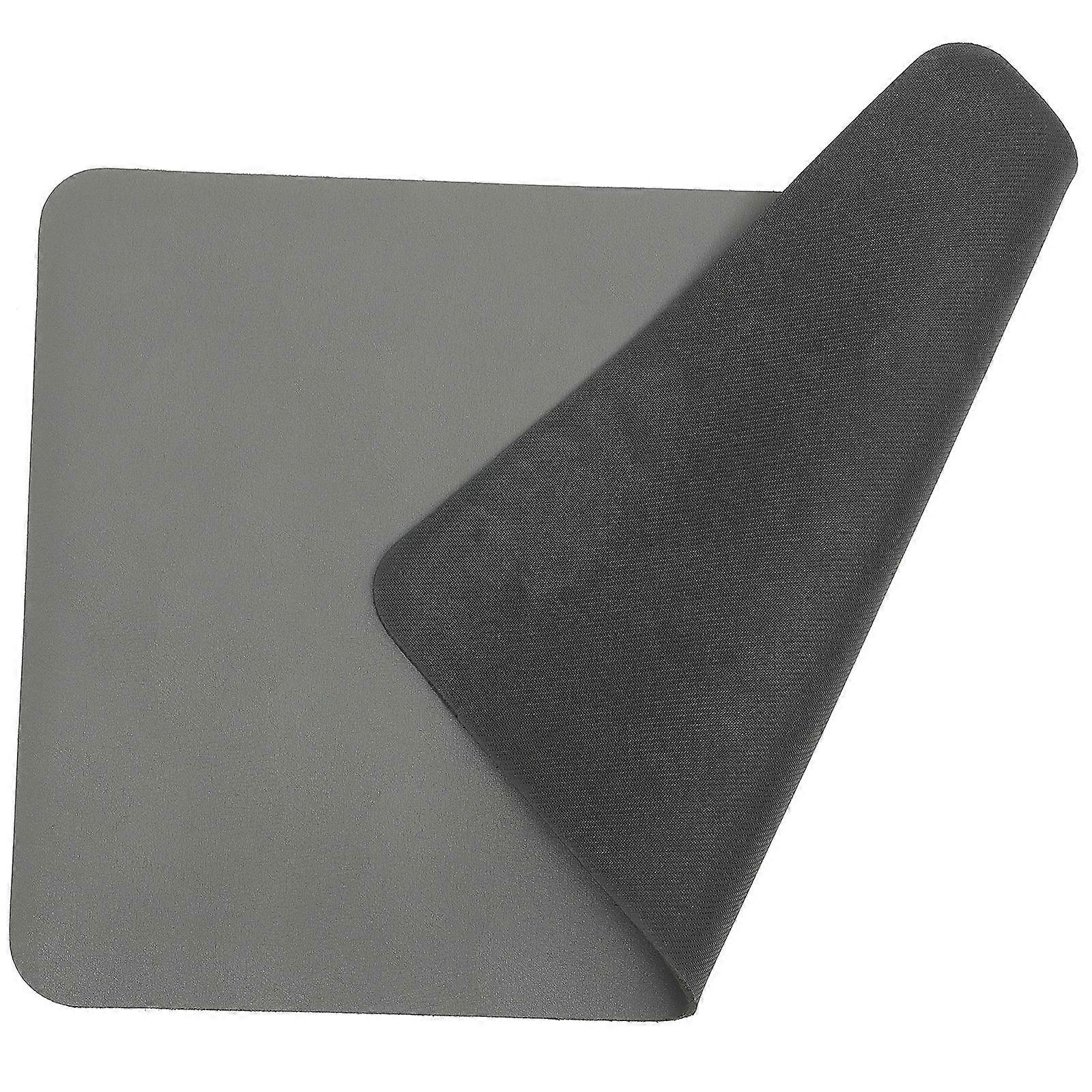 Absorbent Coffee Mat with NonSlip Bottom for Home in Grey Made of PU and Diatomite 0.25 inch thick